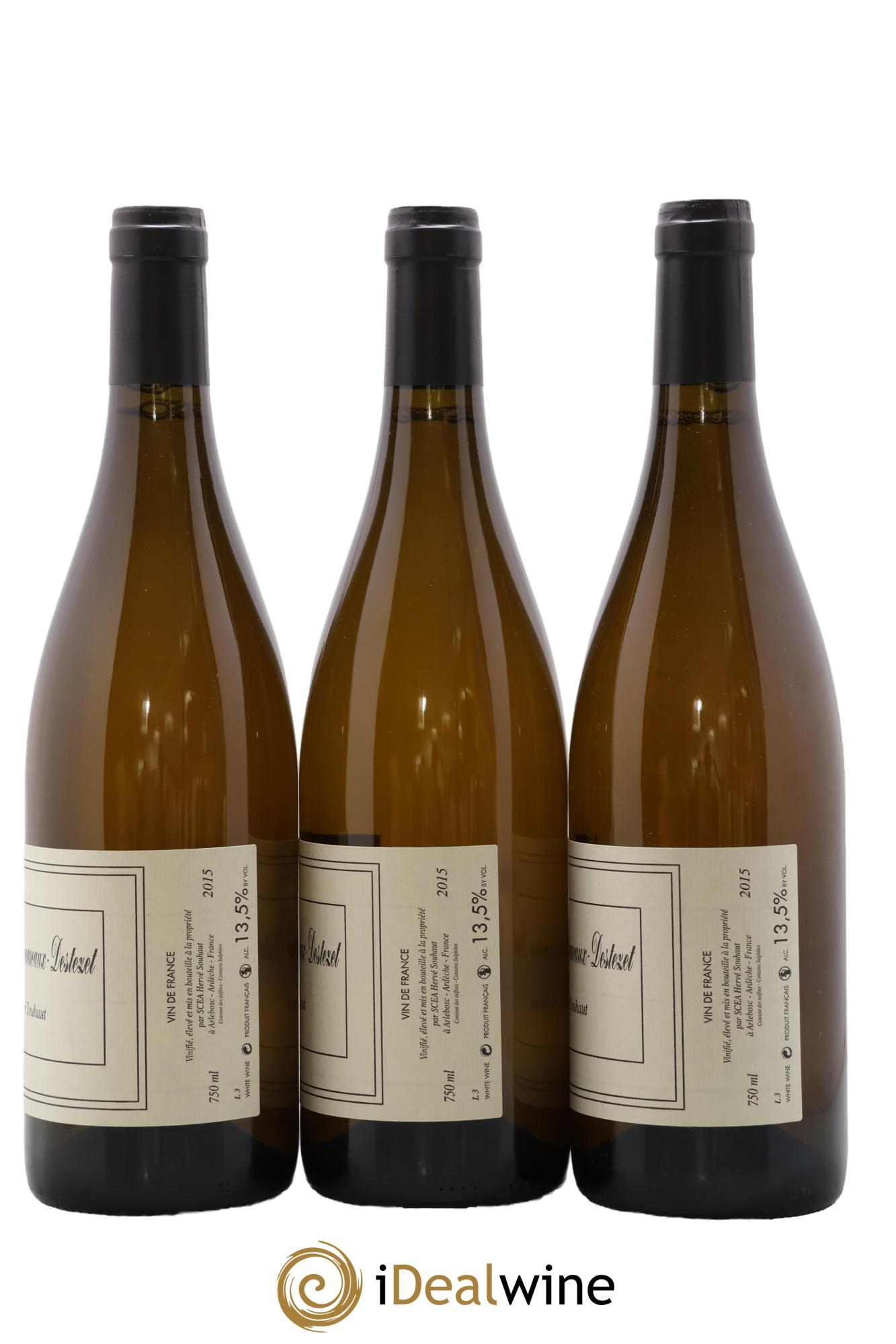 Vin de France Hervé Souhaut - Domaine Romaneaux-Destezet 2015 - Lot de 3 bouteilles - 1