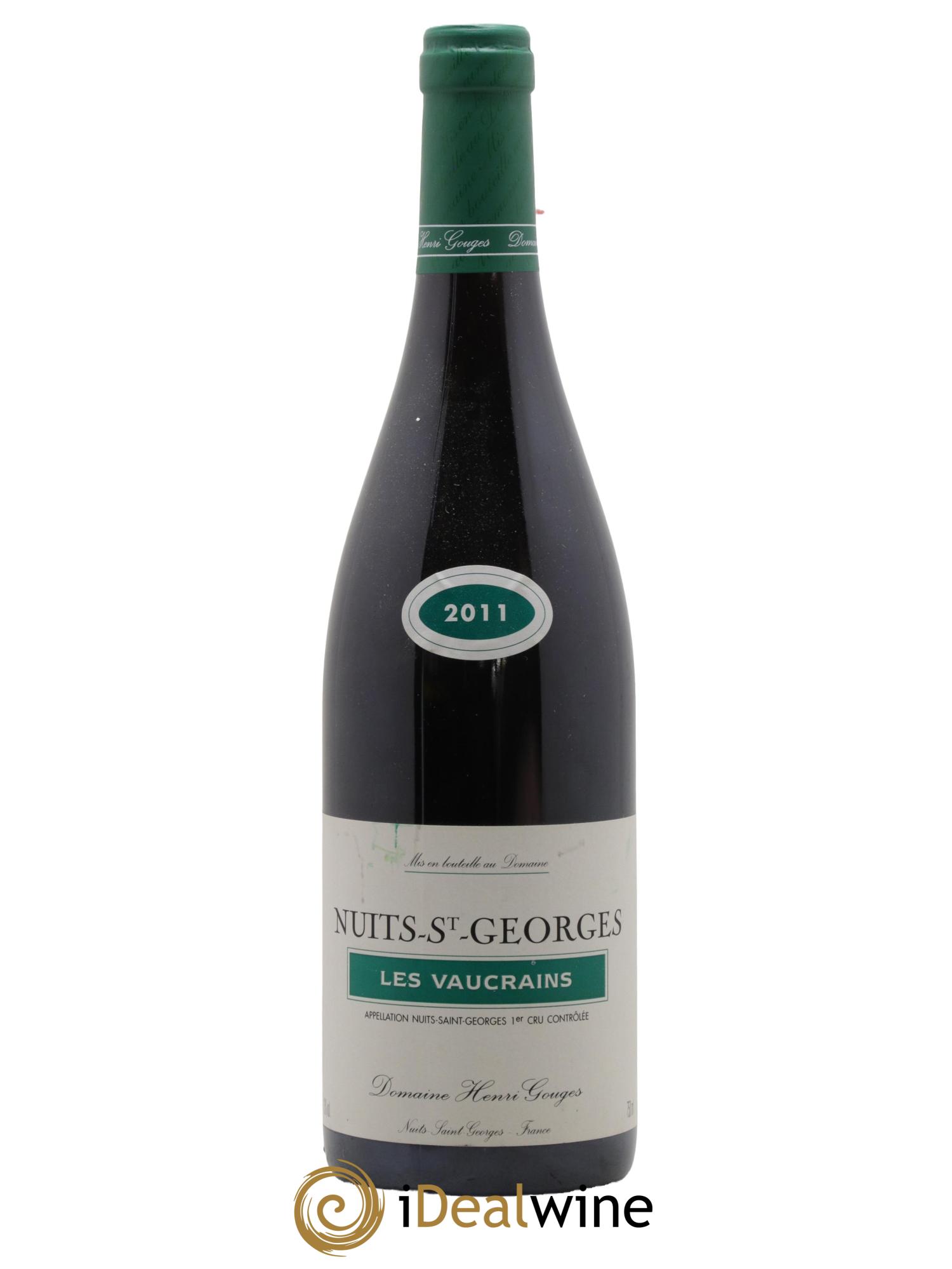 Nuits-Saint-Georges 1er Cru Les Vaucrains Henri Gouges 2011 - Lot de 1 bouteille - 0