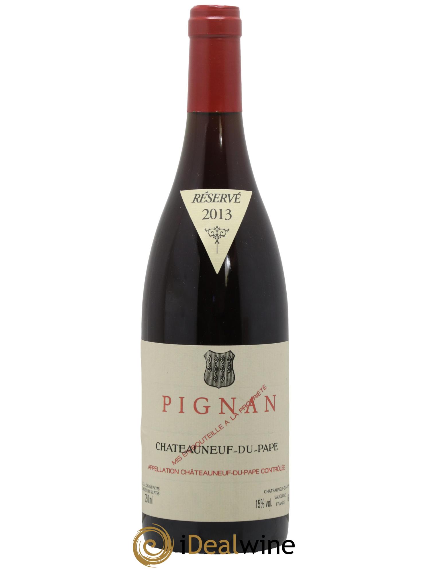 Châteauneuf-du-Pape Pignan Emmanuel Reynaud 2013 - Lot de 1 bouteille - 0