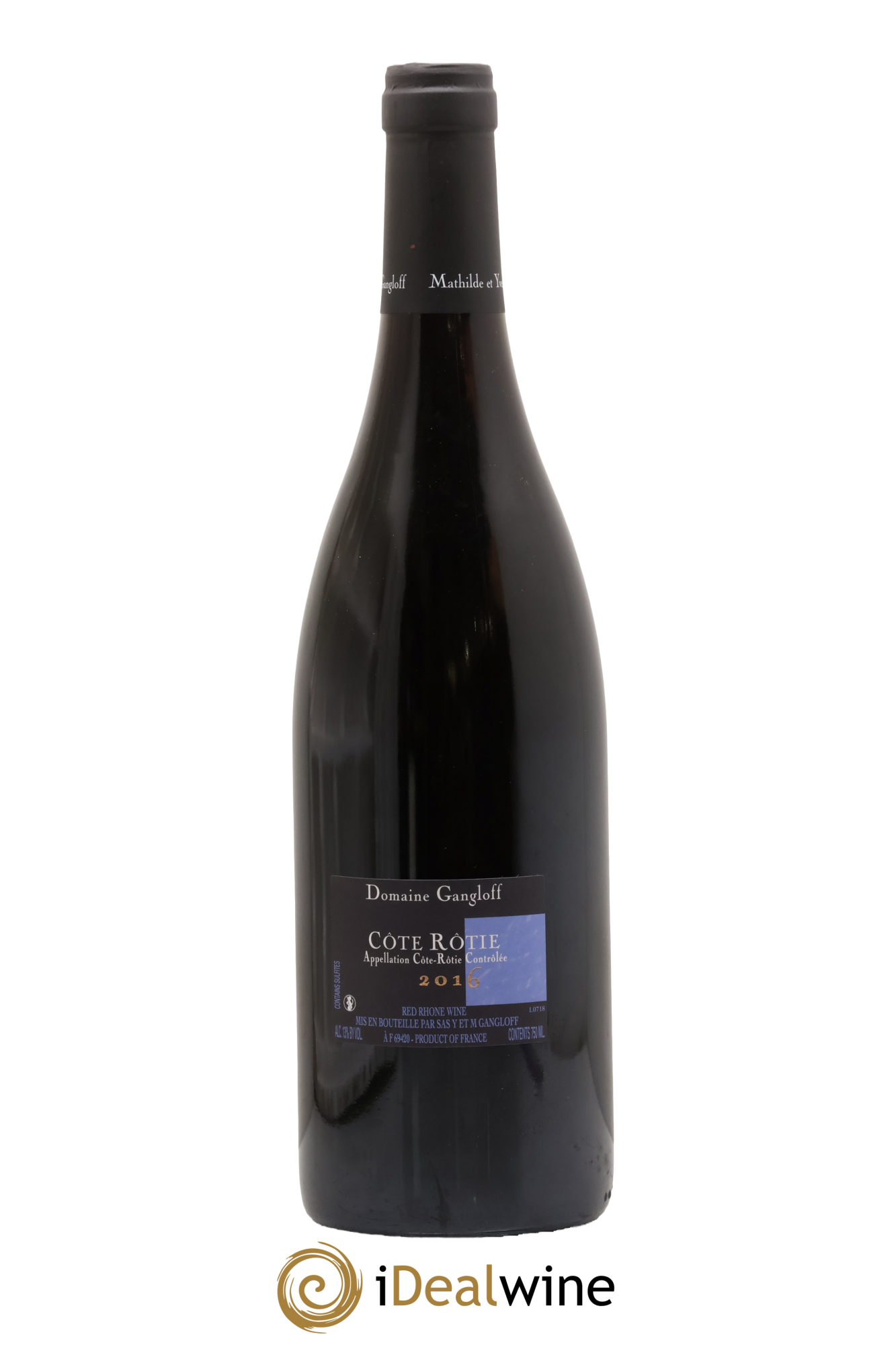 Côte-Rôtie La Barbarine Gangloff (Domaine) 2016 - Lot of 1 bottle - 1