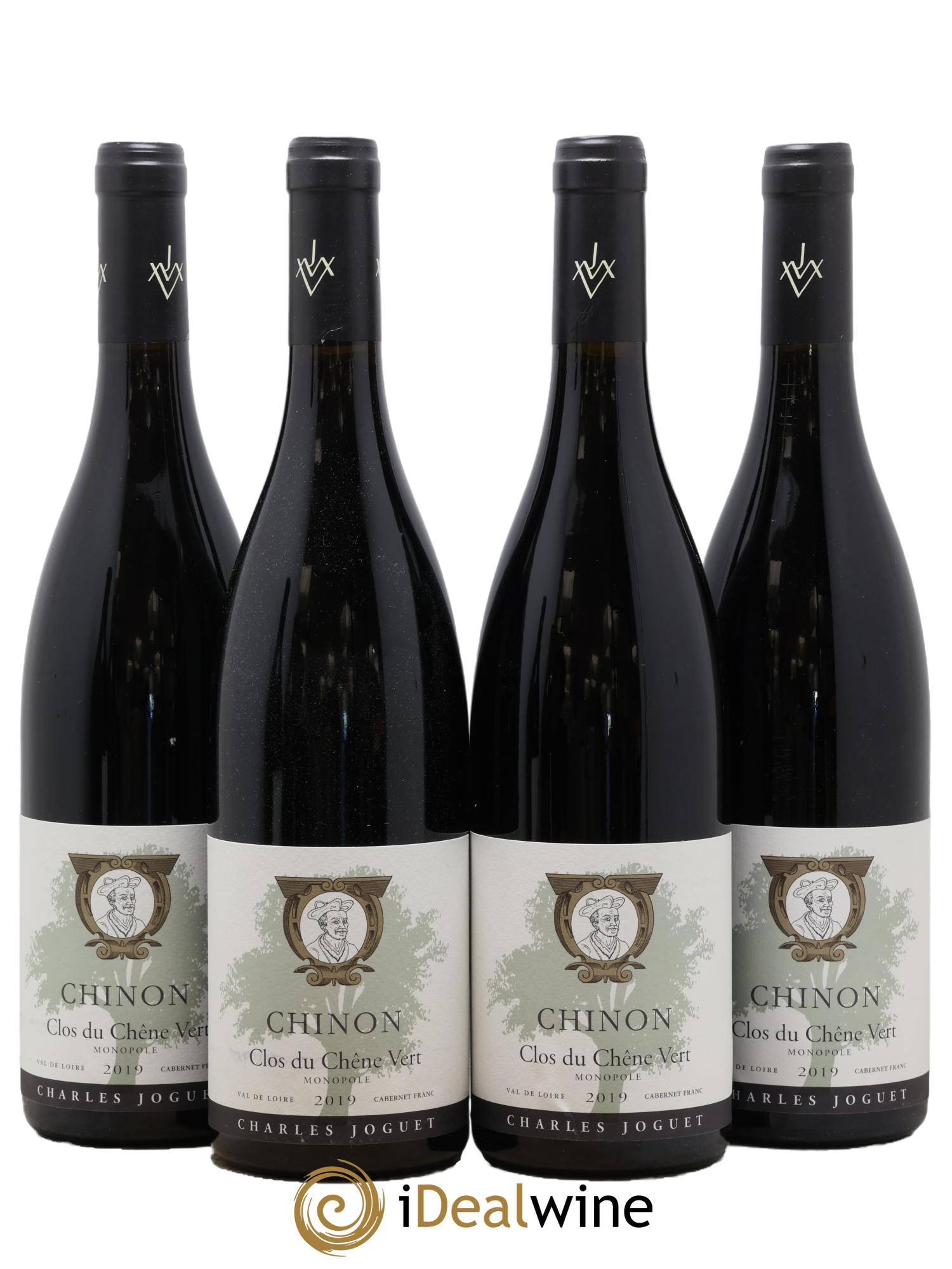 Chinon Clos du Chêne Vert Charles Joguet 2019 - Posten von 4 Flaschen - 0