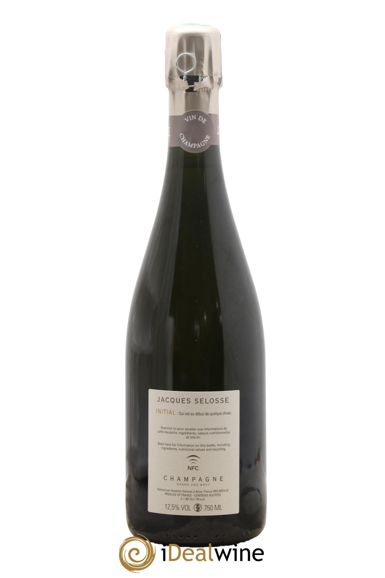 Initial Brut Jacques Selosse - Lot de 1 bouteille - 1