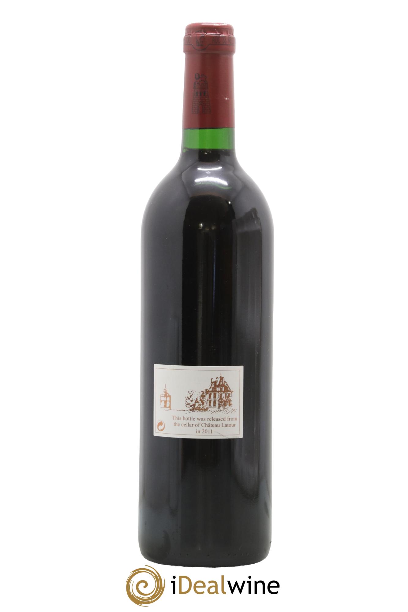 Château Latour 1er Grand Cru Classé 1996 - Lotto di 1 bottiglia - 1