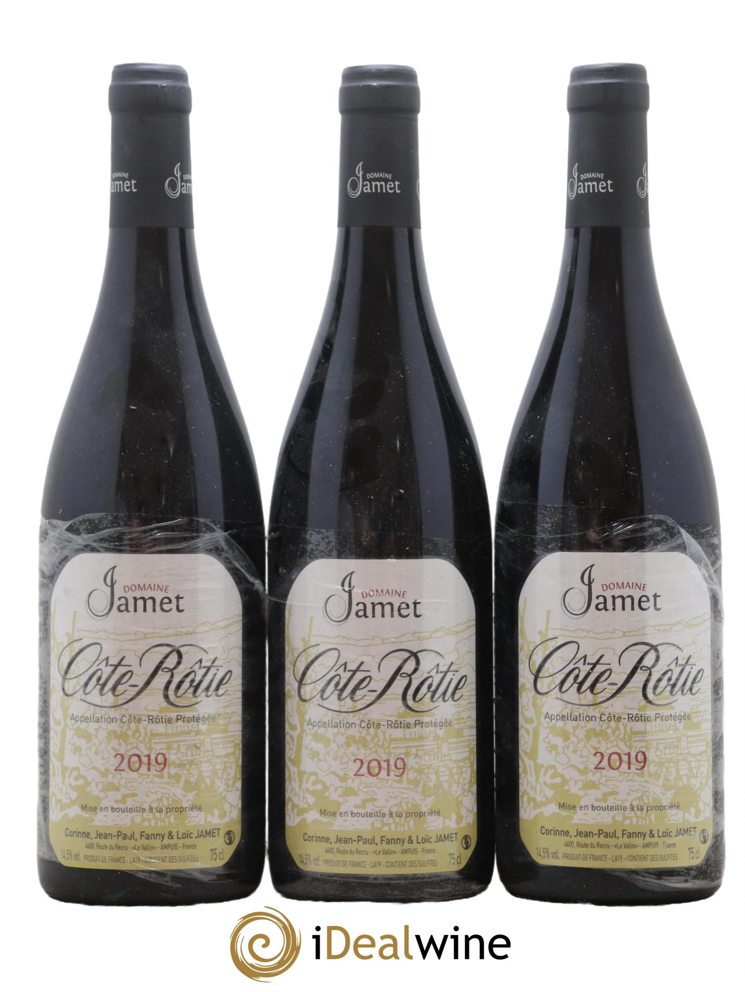 Côte-Rôtie Jamet (Domaine) 2019 - Lot de 3 bouteilles - 0