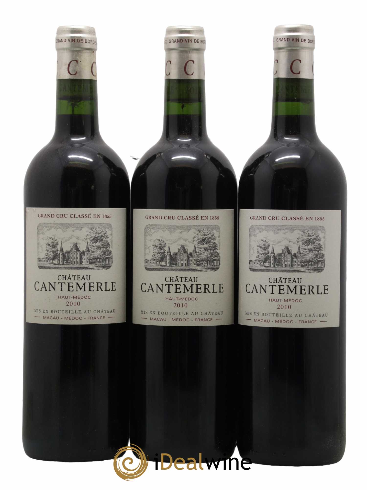 Château Cantemerle 5ème Grand Cru Classé  2010 - Lotto di 12 bottiglie - 4