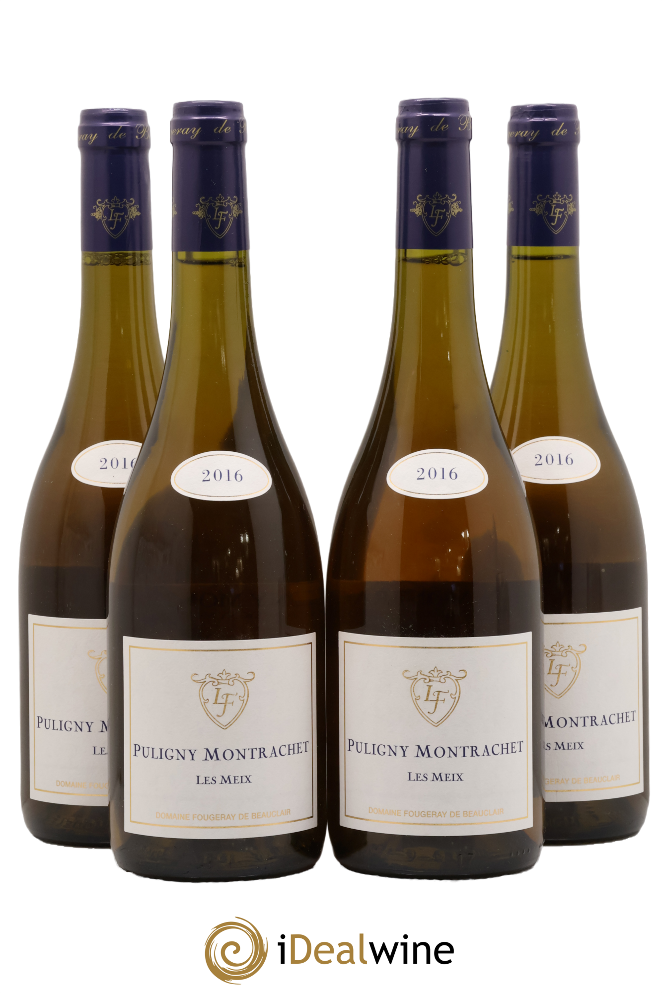 Puligny-Montrachet Les Meix Fougeray de Beauclair 2016 - Lotto di 4 bottiglie - 0