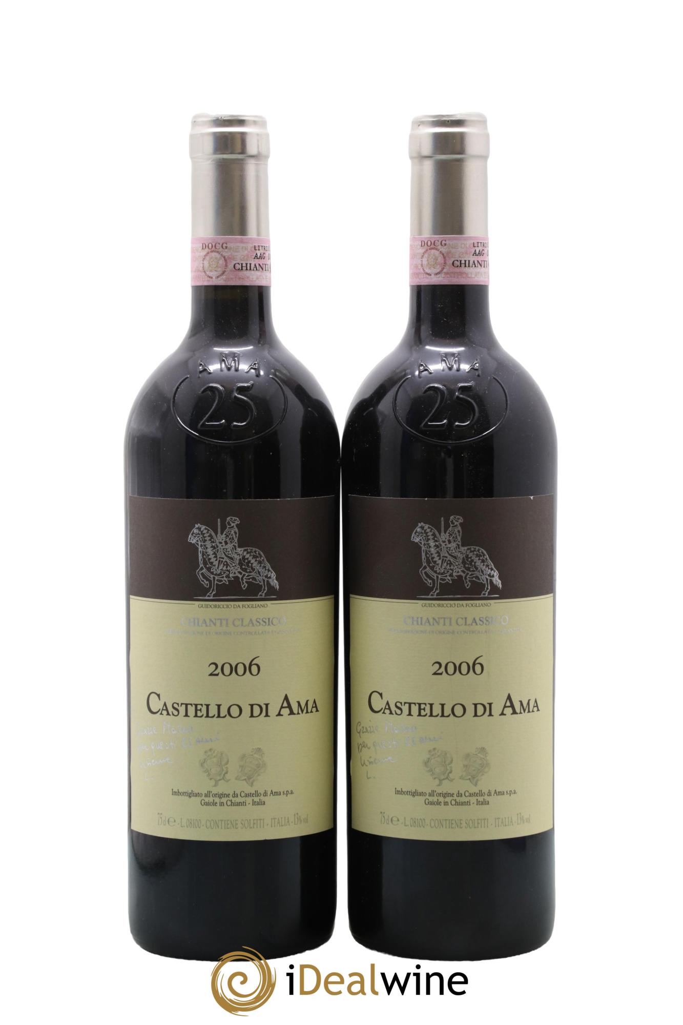Chianti Classico DOCG 2006 - Lotto di 2 bottiglie - 0