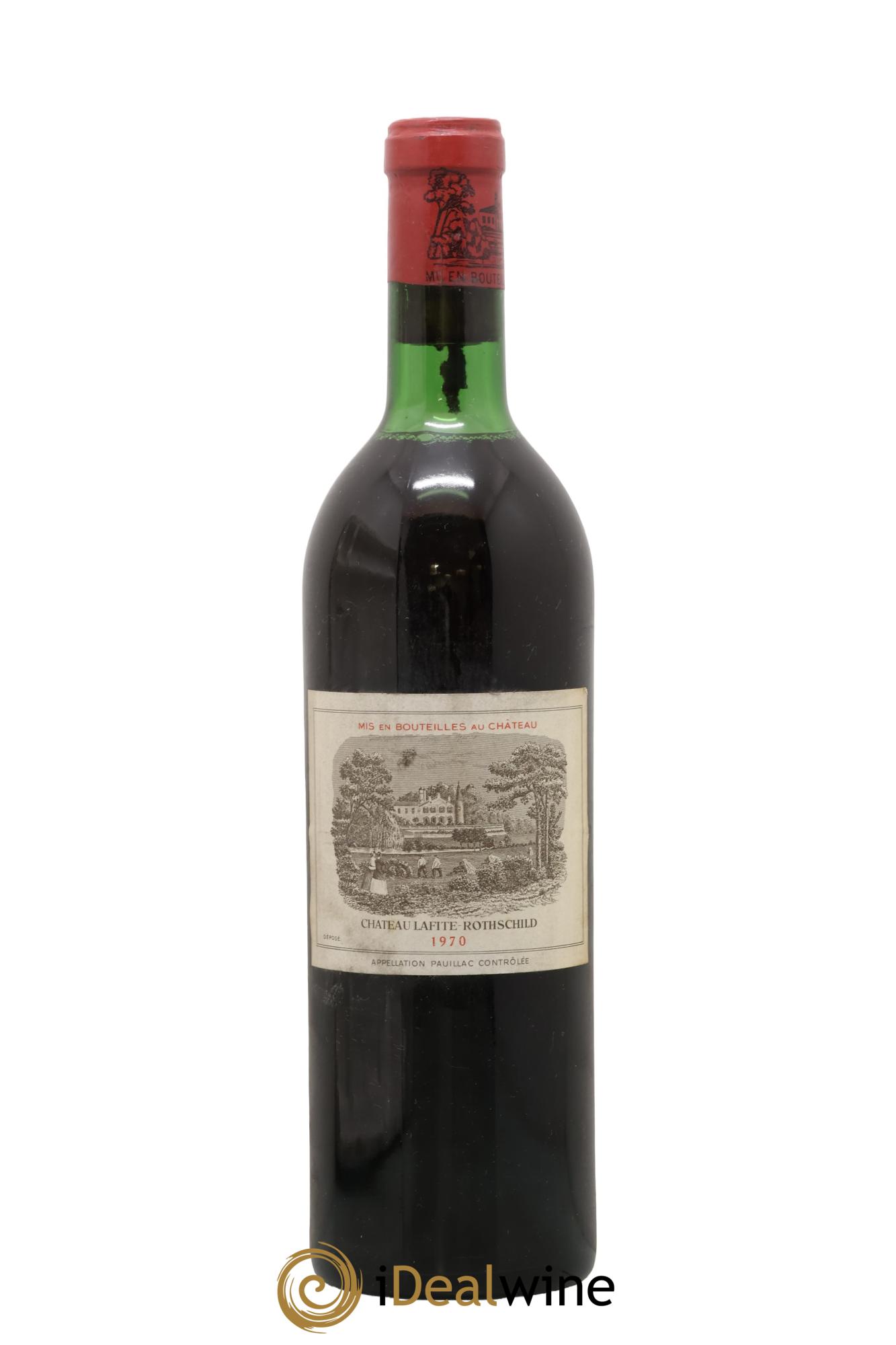 Château Lafite Rothschild 1er Grand Cru Classé 1970 - Lot de 1 bouteille - 0