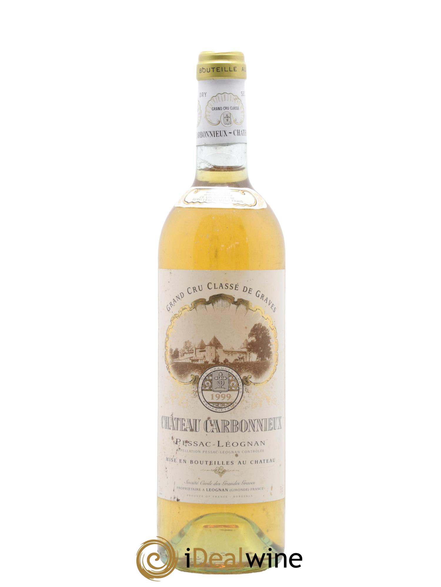 Château Carbonnieux Cru Classé de Graves 1999 - Lot de 1 bouteille - 0
