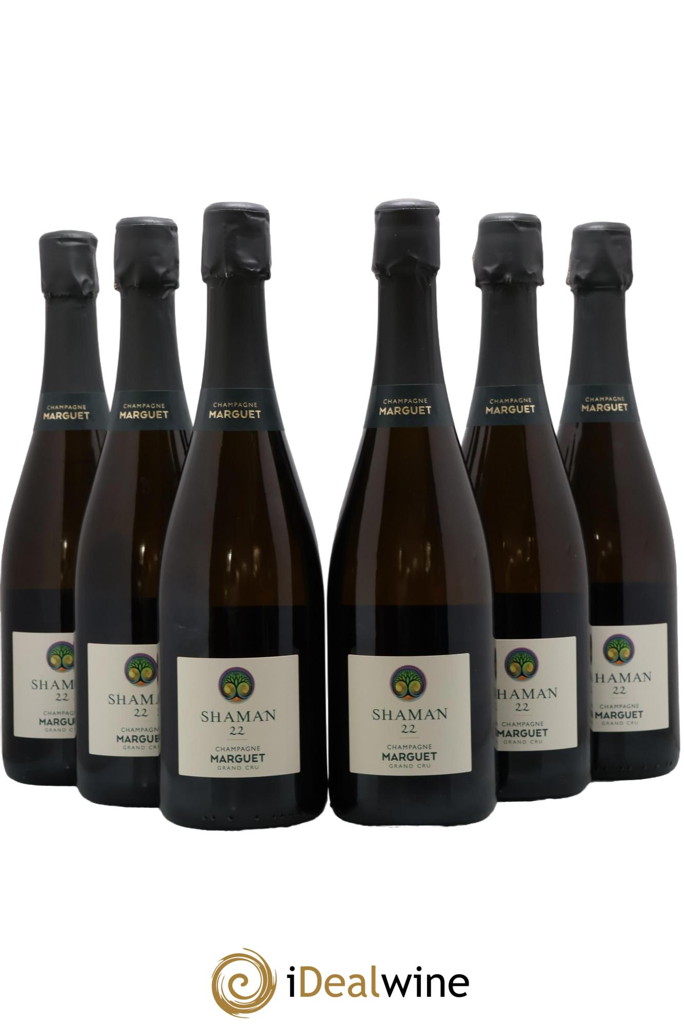 Shaman 22 Grand Cru Brut Nature Marguet 2022 - Lot de 6 bouteilles - 0