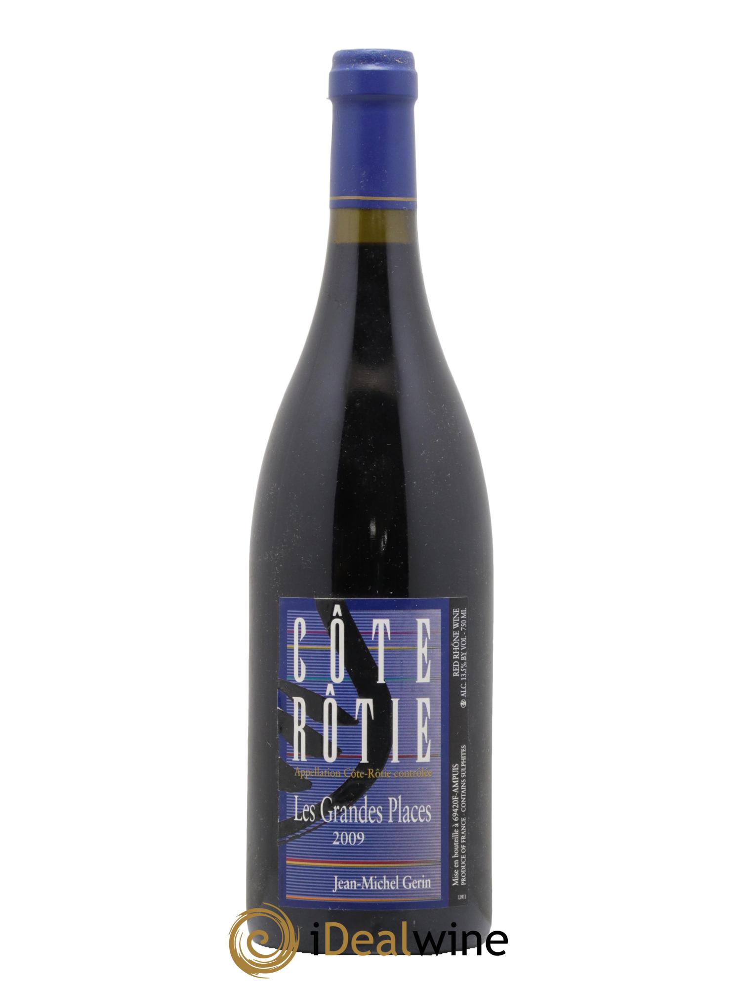 Côte-Rôtie Les Grandes Places Jean-Michel Gerin 2009 - Lot de 1 bouteille - 0