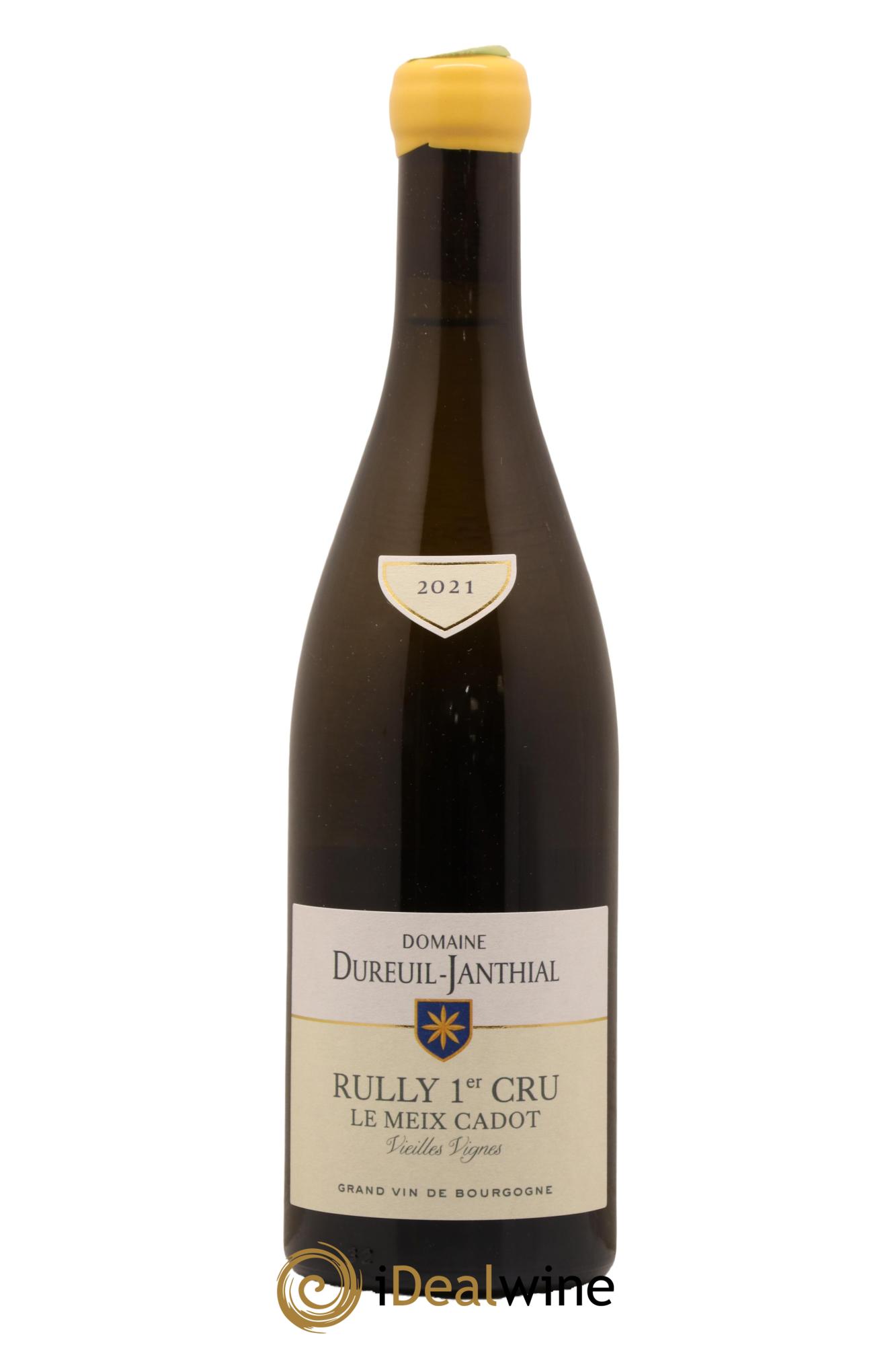 Rully 1er Cru Le Meix Cadot Vieilles Vignes Vincent Dureuil-Janthial 2021 - Lot de 1 bouteille - 0
