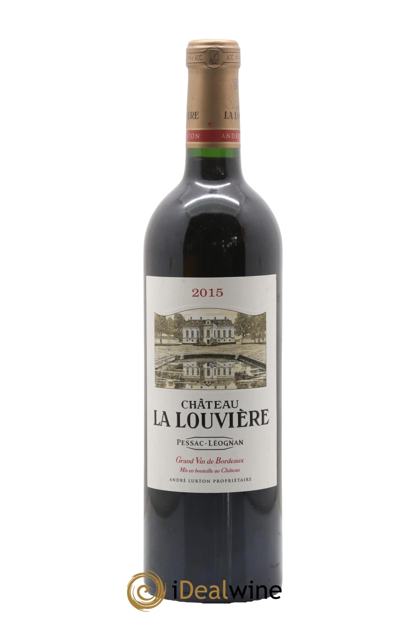 Château la Louvière 2015 - Lot de 1 bouteille - 0