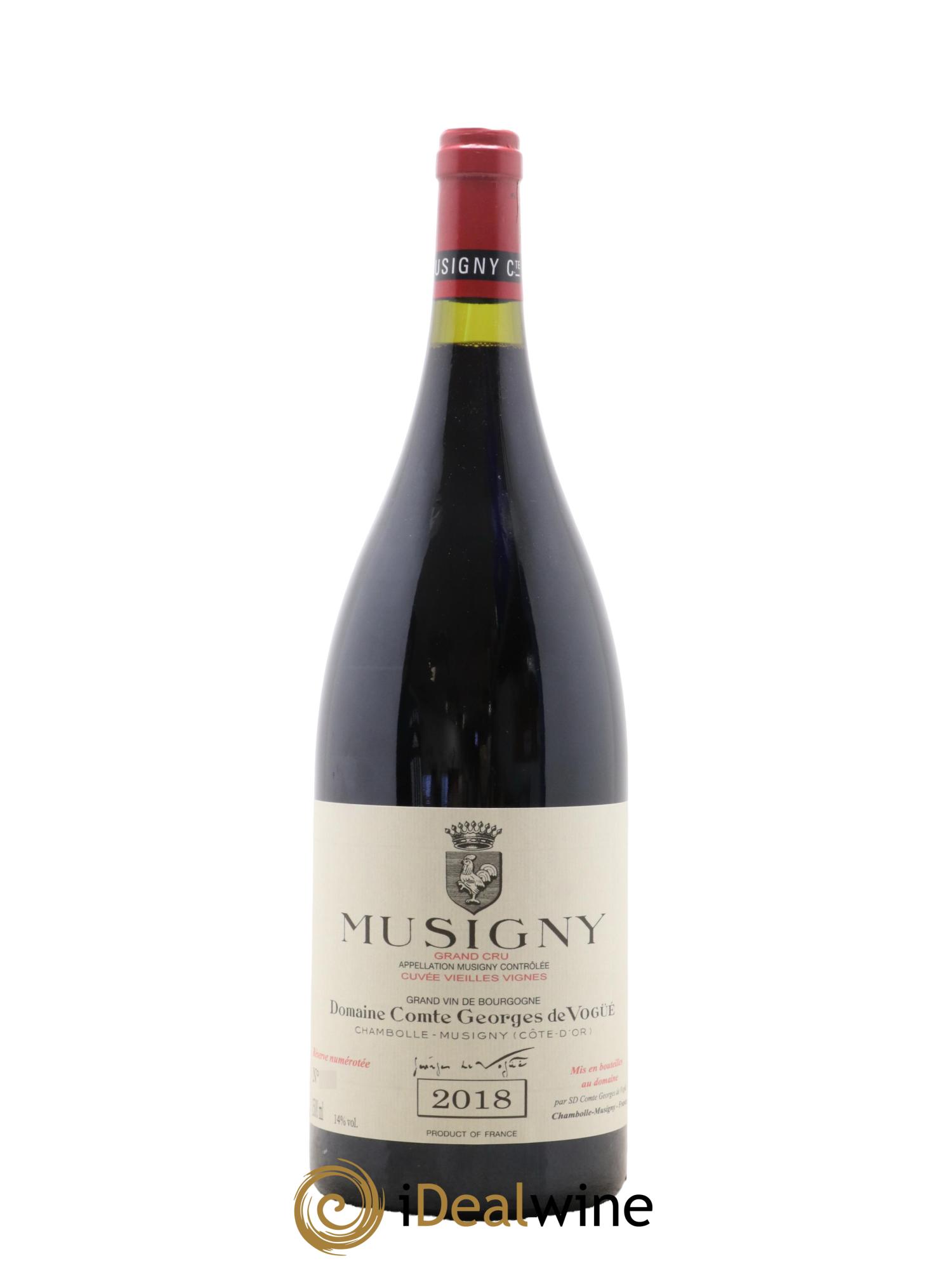 Musigny Grand Cru Cuvée Vieilles Vignes Comte Georges de Vogüé  2018 - Lot de 1 magnum - 1