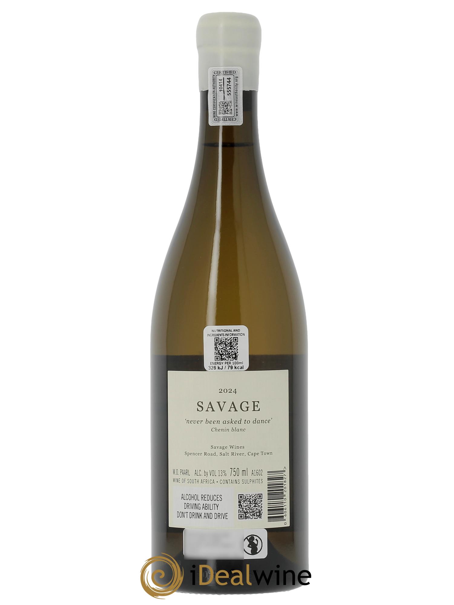 Western Cape Savage Never Been Asked to Dance  2024 - Lot de 1 bouteille - 1