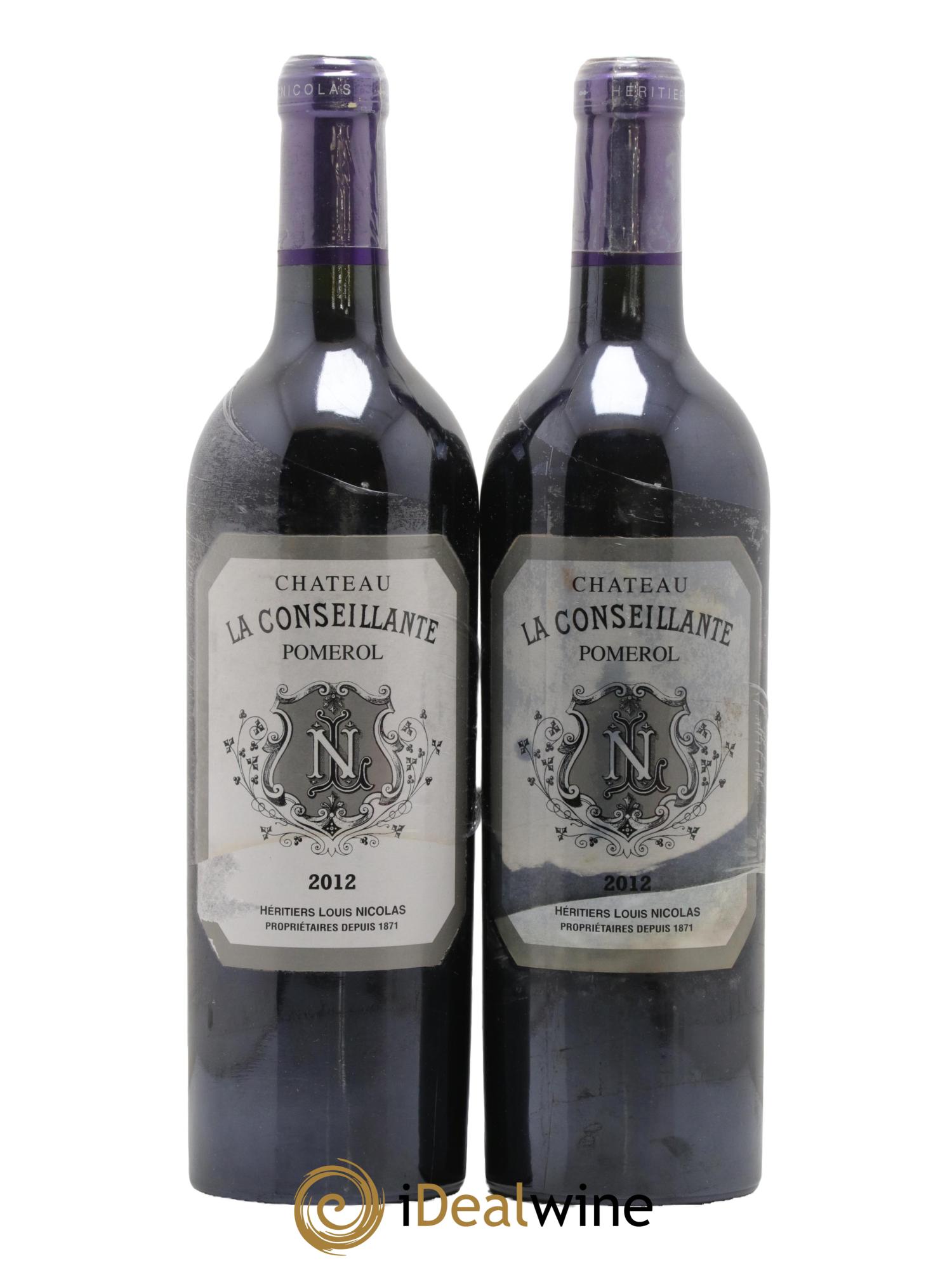 Château la Conseillante 2012 - Lot of 2 bottles - 0