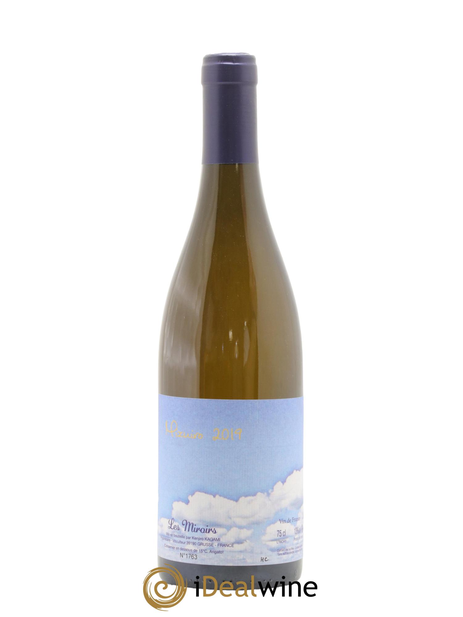 Vin de France Mizuiro Les Saugettes Kenjiro Kagami - Domaine des Miroirs 2019 - Lot de 1 bouteille - 0