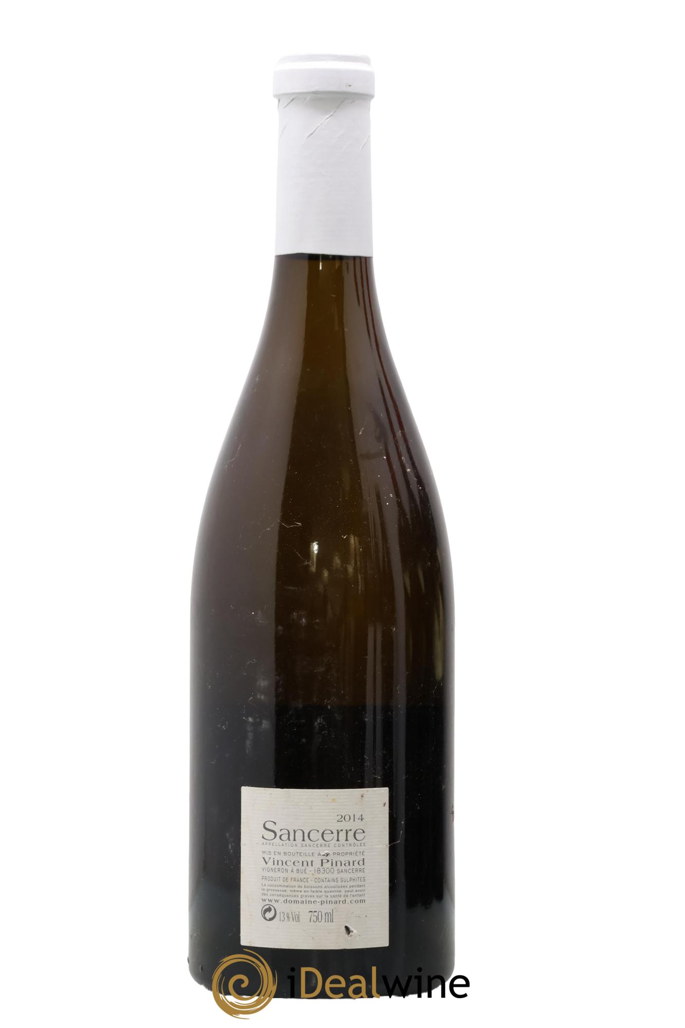 Sancerre Grand Chemarin Vincent Pinard 2014 - Lot de 1 bouteille - 1