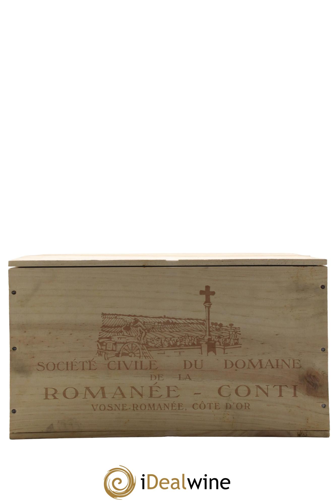 Caisse Domaine de la Romanée Conti Domaine de la Romanée-Conti 3 Echézeaux, 3 Romanée-Saint-Vivant 2010 - Lot de 6 bouteilles - 6