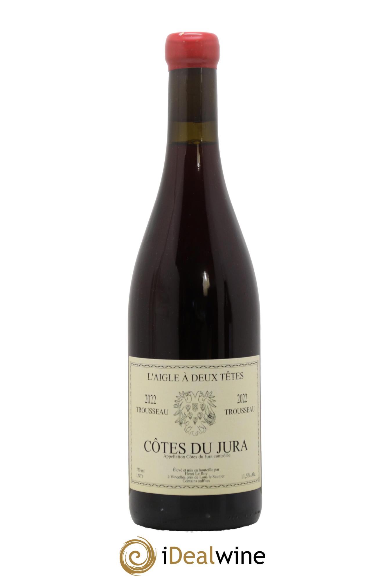 Côtes du Jura Trousseau Domaine de L'Aigle à Deux Têtes 2022 - Lotto di 1 bottiglia - 0