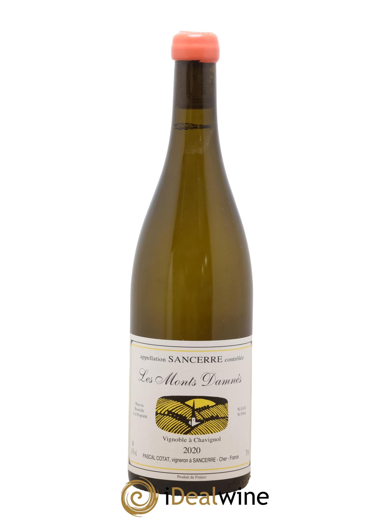 Sancerre Les Monts Damnés Pascal Cotat 2020 - Posten von 1 Flasche - 0