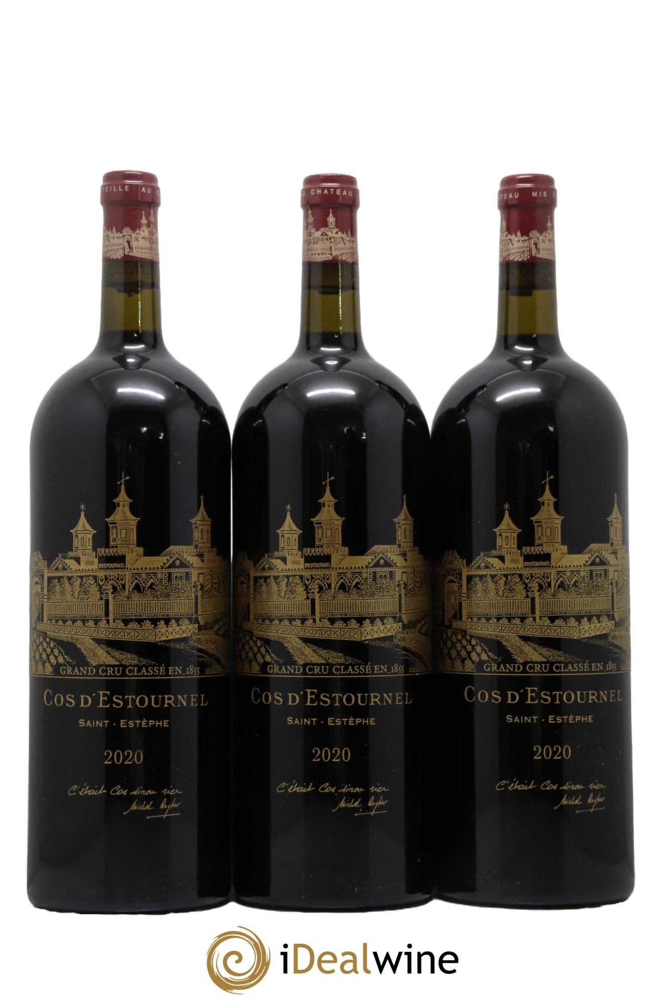 Cos d'Estournel 2ème Grand Cru Classé 2020 - Lot de 3 magnums - 0