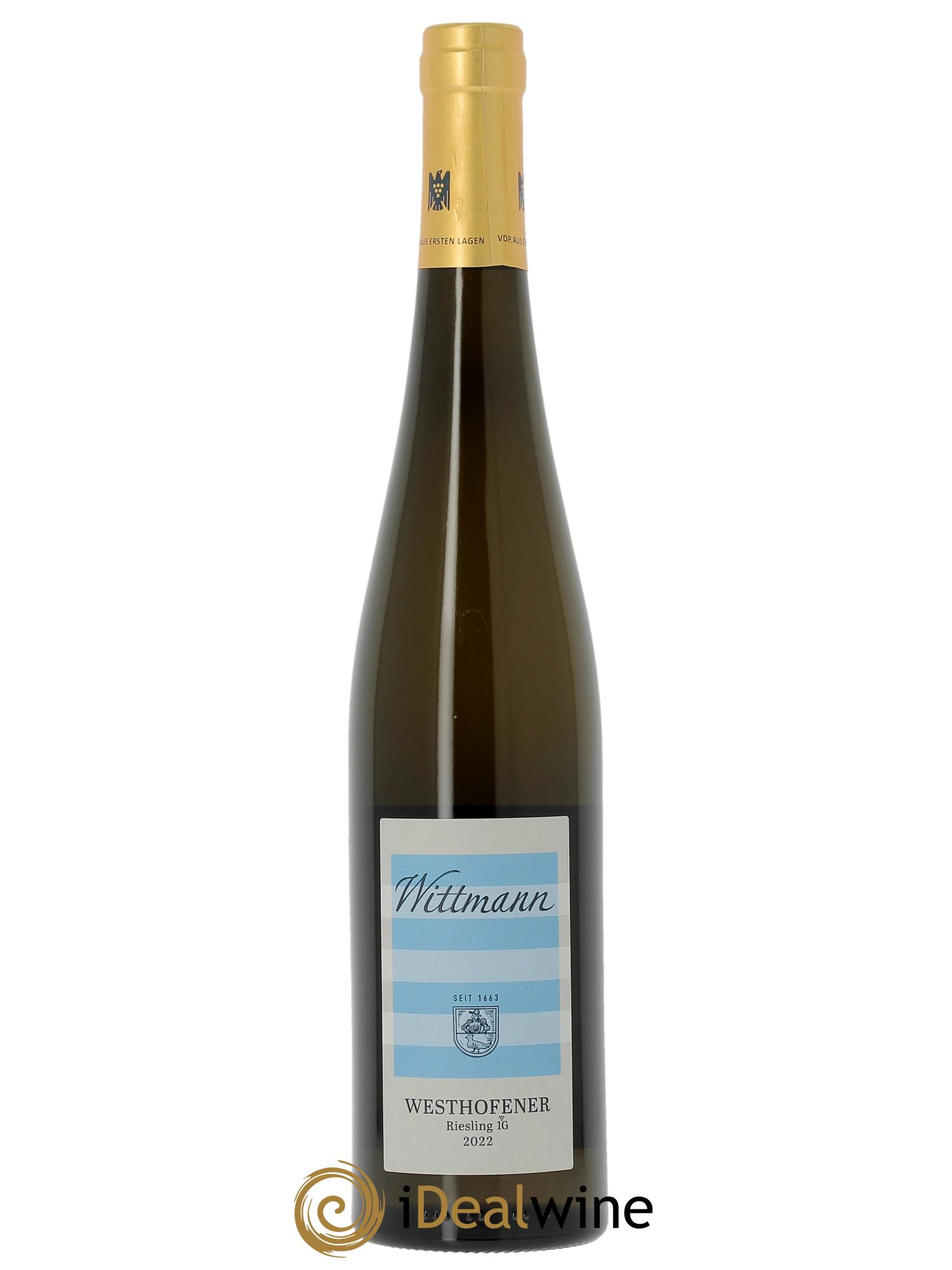 Riesling Wittmann Westhofener Riesling Erste Lage  2022 - Lot de 1 bouteille - 0