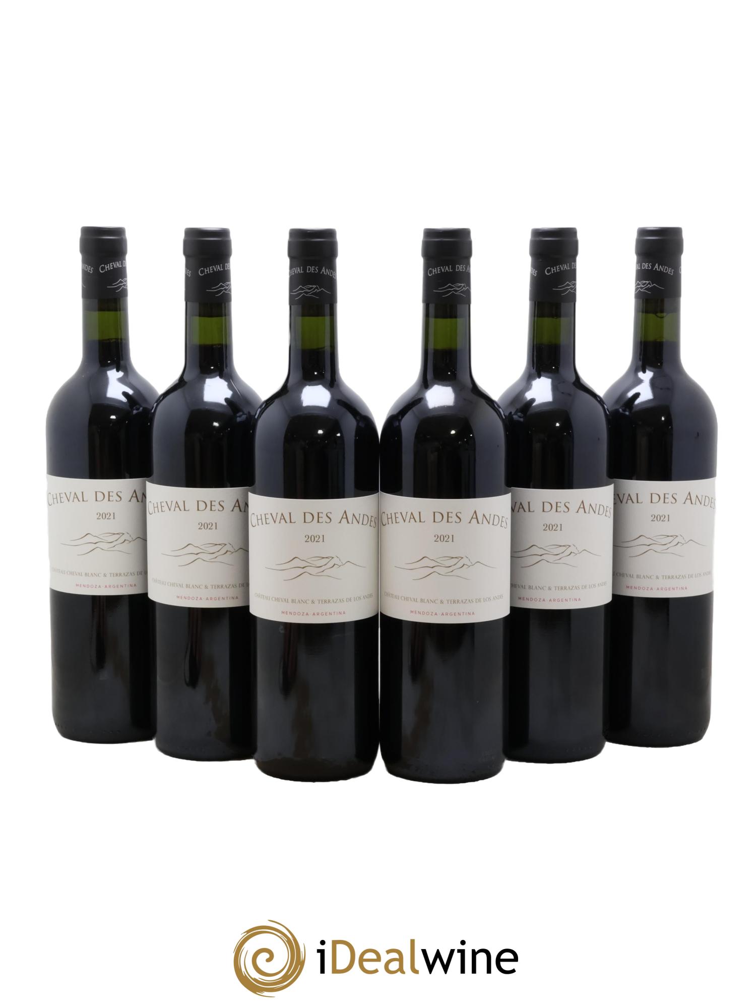 Mendoza Cheval des Andes  2021 - Lot of 6 bottles - 0