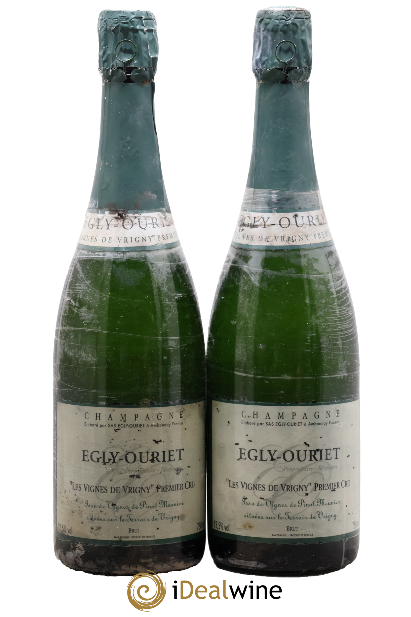 Vignes de Vrigny 1er Cru Brut Egly-Ouriet - Lot de 2 bouteilles - 0