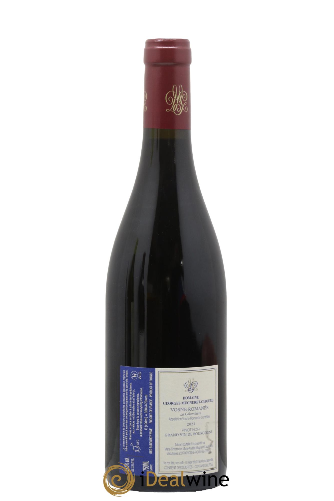 Vosne-Romanée La Colombière Mugneret-Gibourg (Domaine) 2023 - Lot of 1 bottle - 1