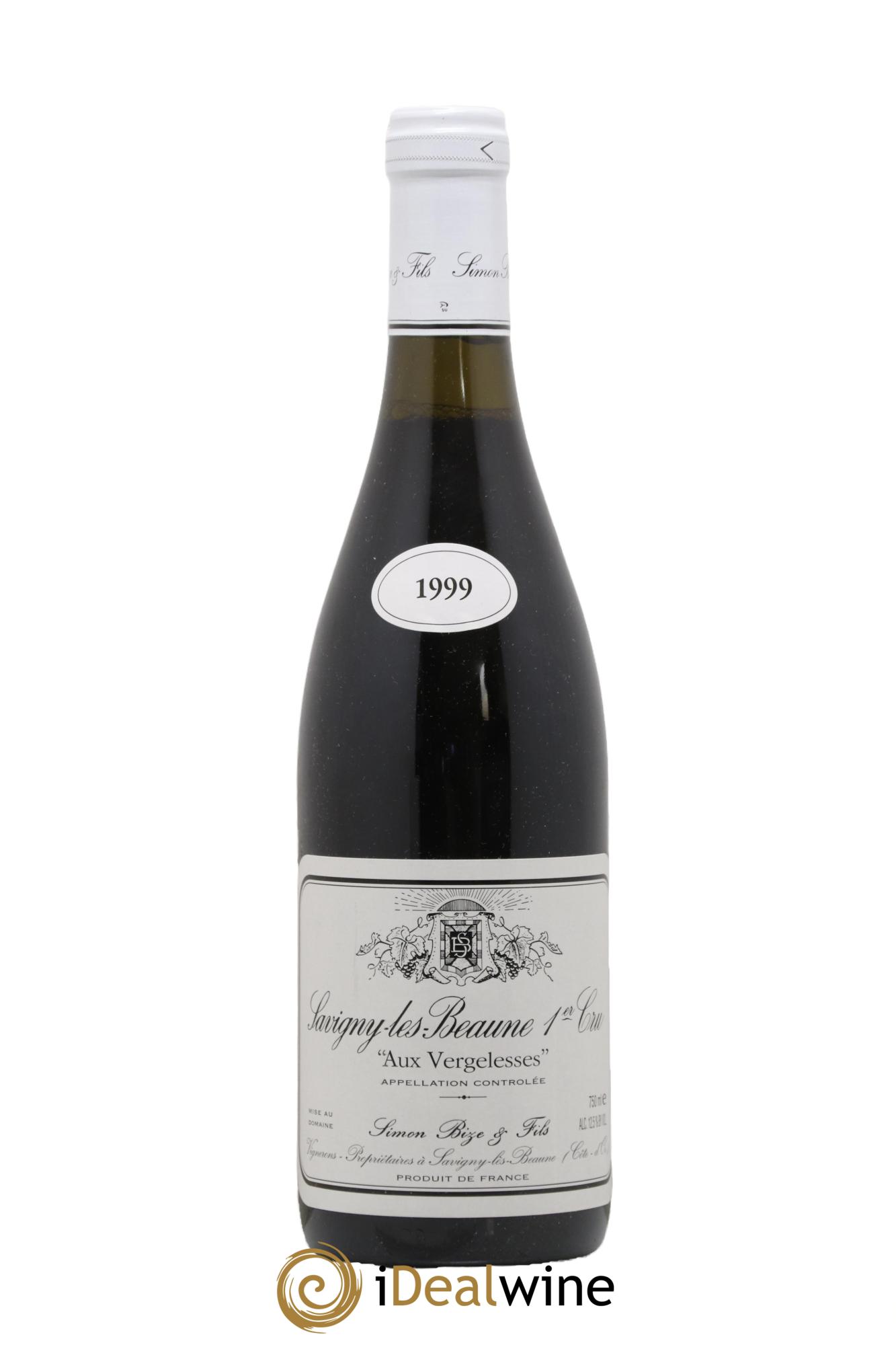 Savigny-lès-Beaune 1er Cru Aux Vergelesses Simon Bize & Fils 1999 - Lot de 1 bouteille - 0