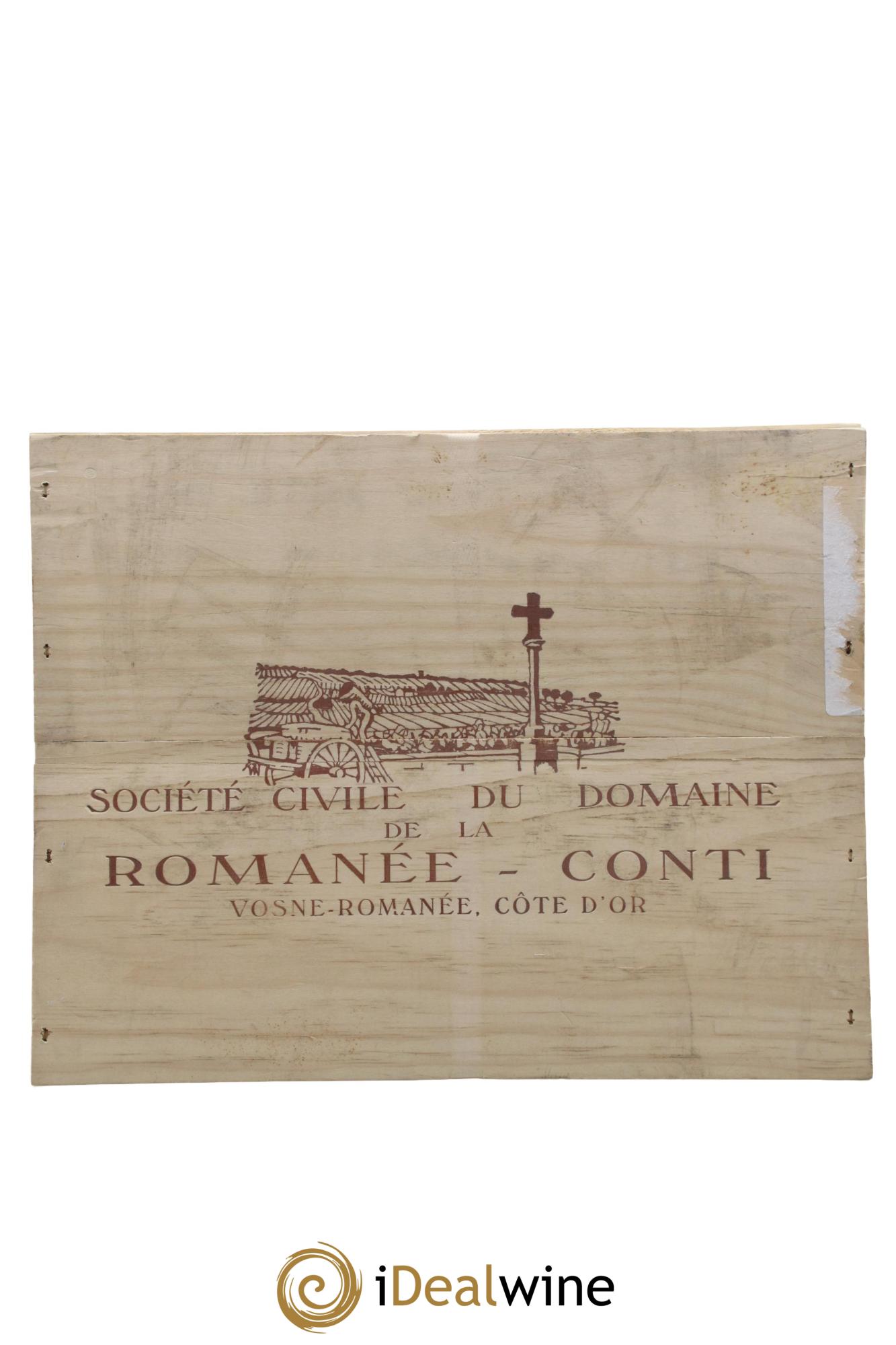 Caisse Domaine de la Romanée Conti Domaine de la Romanée-Conti 3 Echézeaux, 2 Grands-Echézeaux, 3 Romanée-Saint-Vivant, 1 Richebourg, 3 Tâches, 1 Romanée-Conti 2012 - Lot de 13 bouteilles - 12