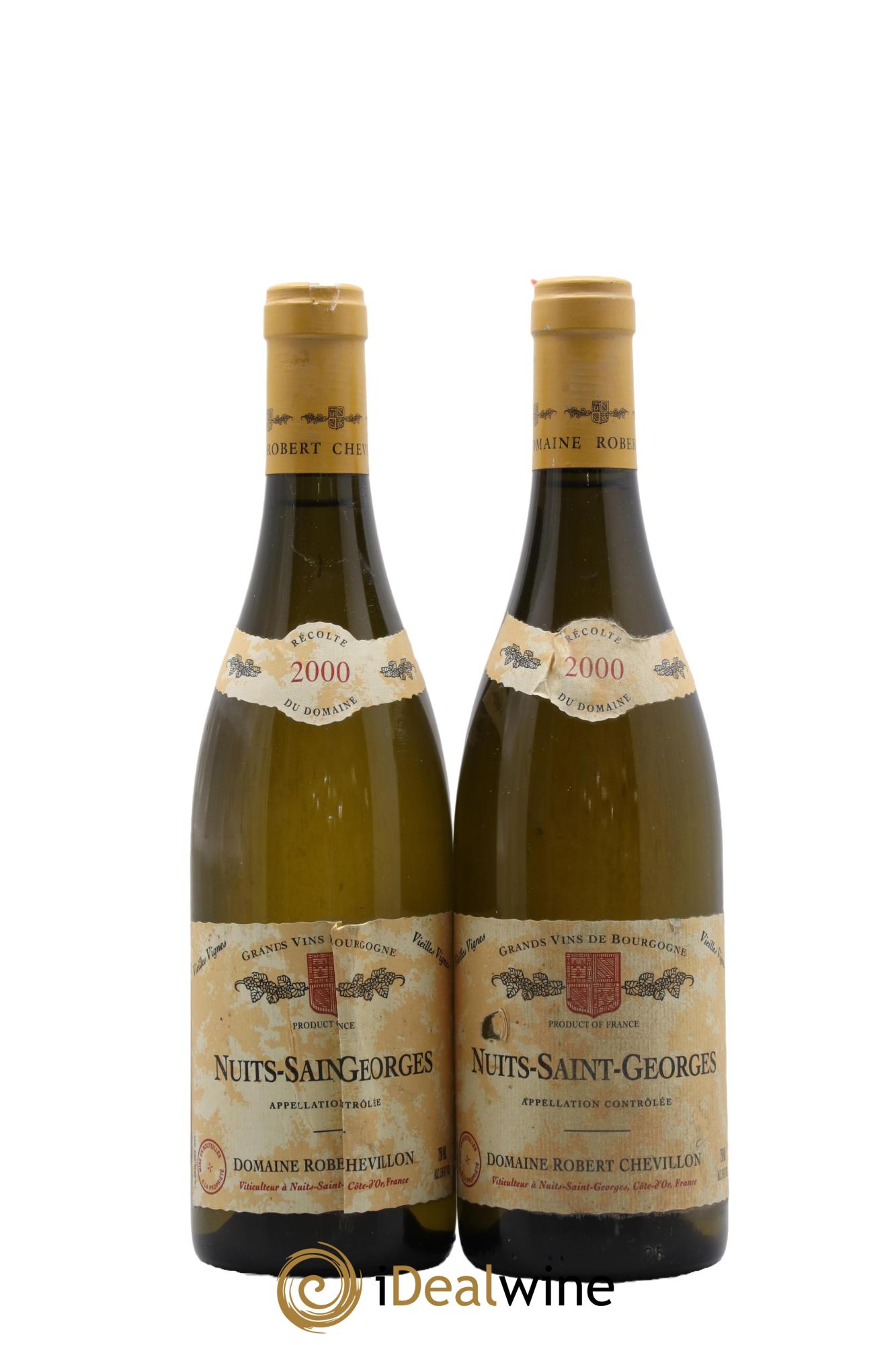 Nuits-Saint-Georges Vieilles Vignes Robert Chevillon 2000 - Lot de 2 bouteilles - 0