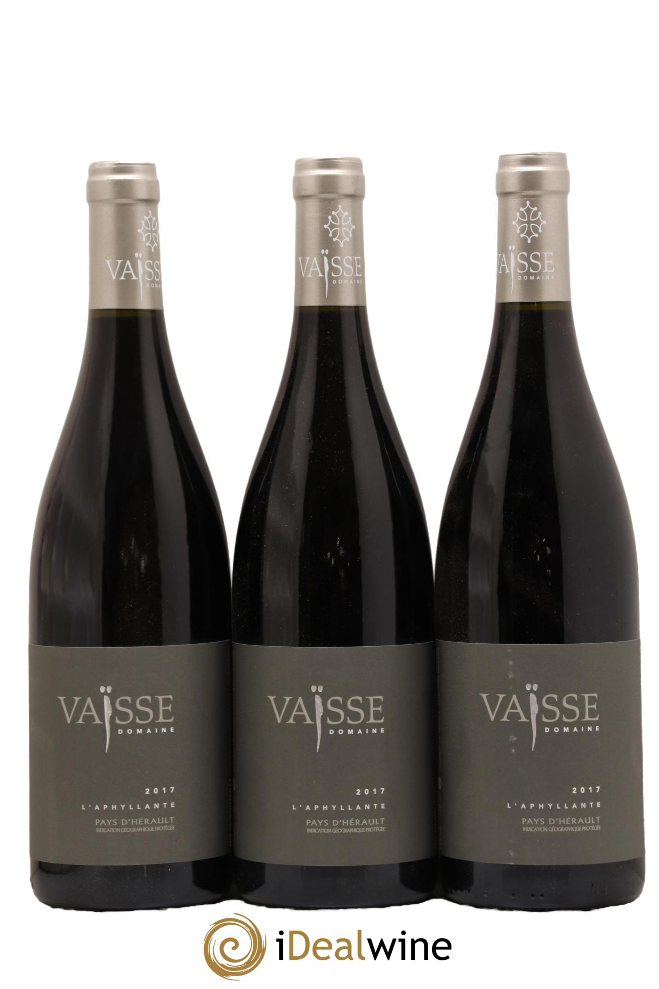 Terrasses du Larzac L'Aphyllante Vaisse (Domaine) 2017 - Lot de 3 bouteilles - 0