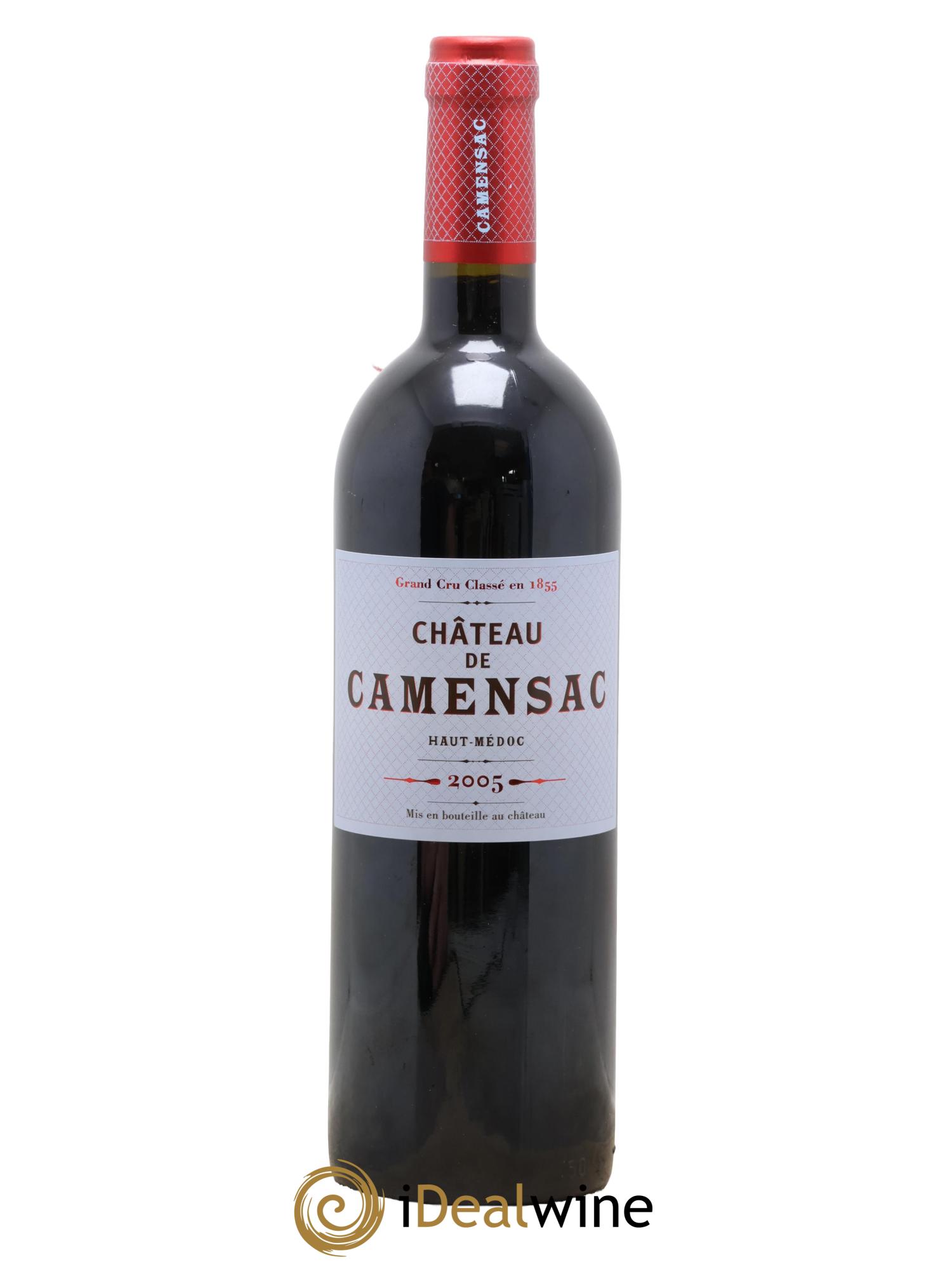 Château Camensac 5ème Grand Cru Classé 2005 - Lot de 1 bouteille - 0