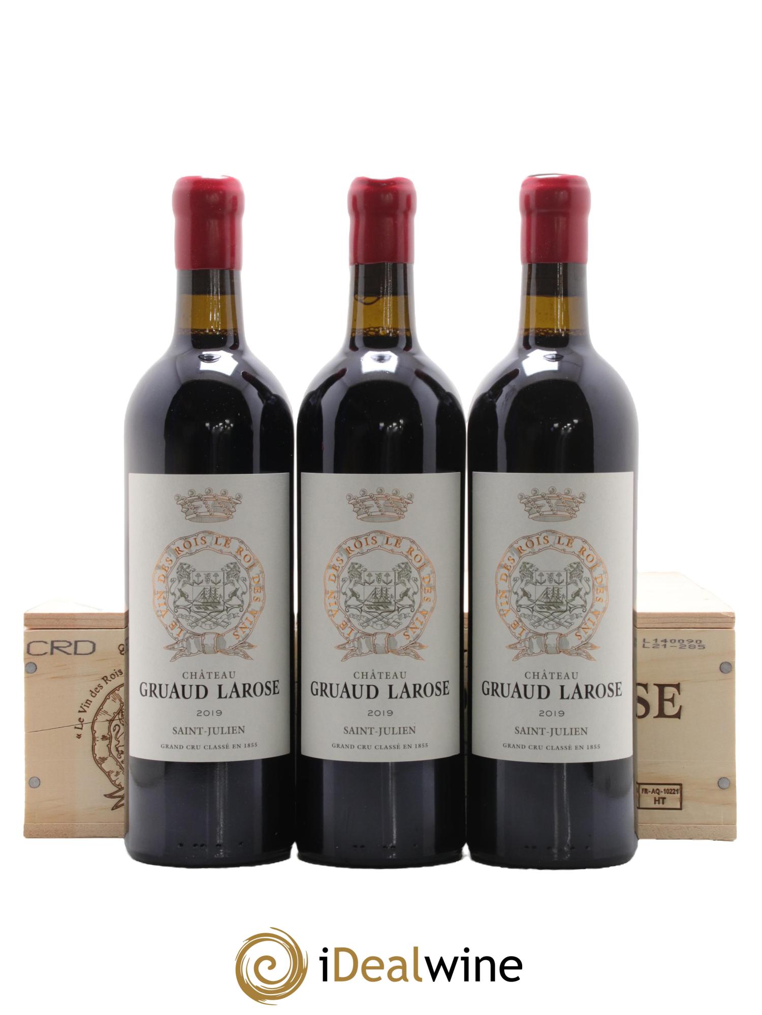 Château Gruaud Larose 2ème Grand Cru Classé 2019 - Lot de 3 bouteilles - 1