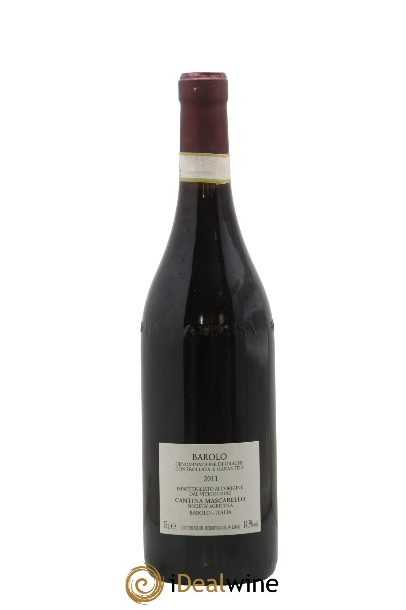 Barolo DOCG Artist Label Bartolo Mascarello 2011 - Lot de 1 bouteille - 1