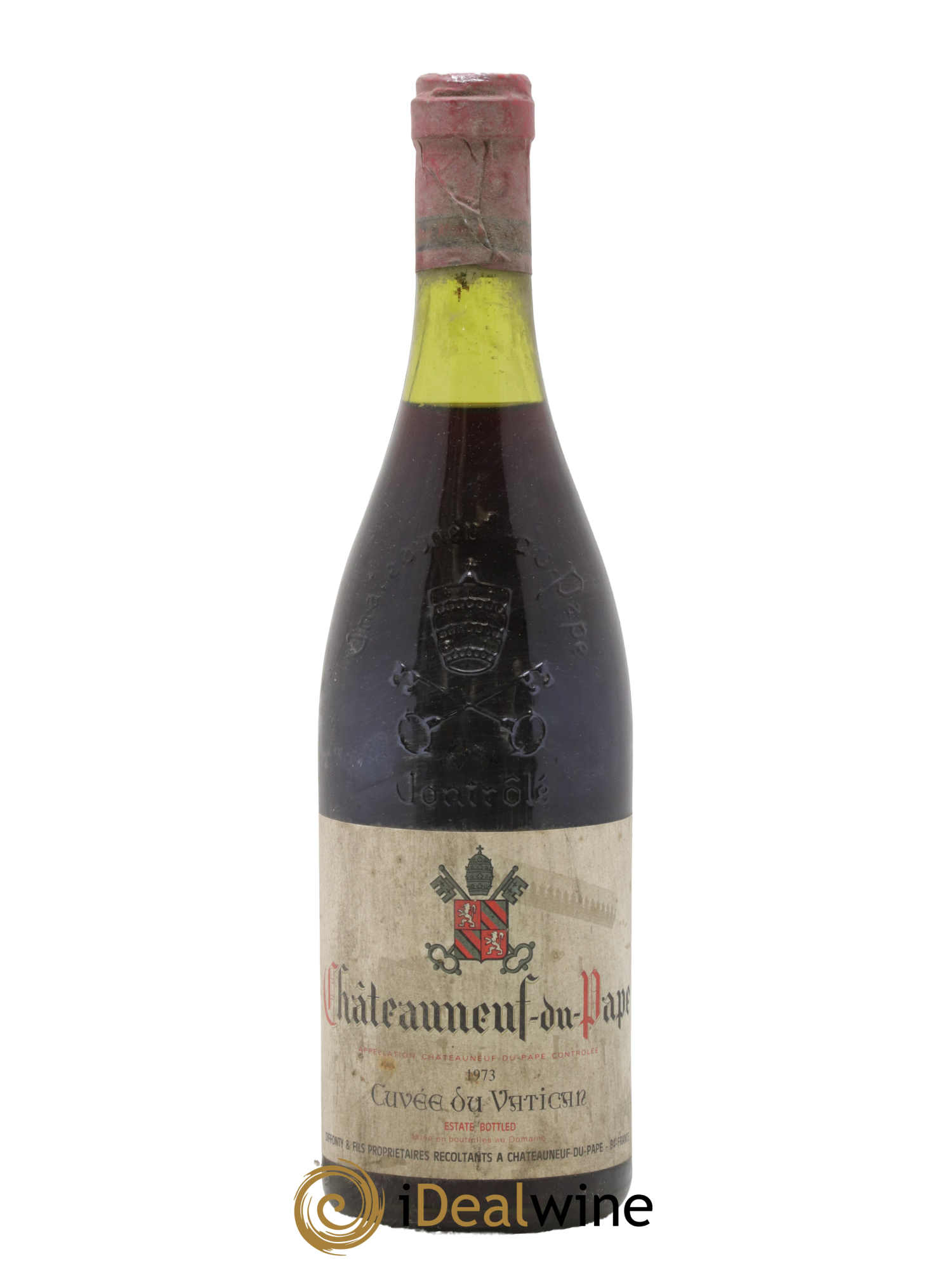 Châteauneuf-du-Pape Cuvee du Vatican Diffonty Fils 1973 - Lot of 1 bottle - 0