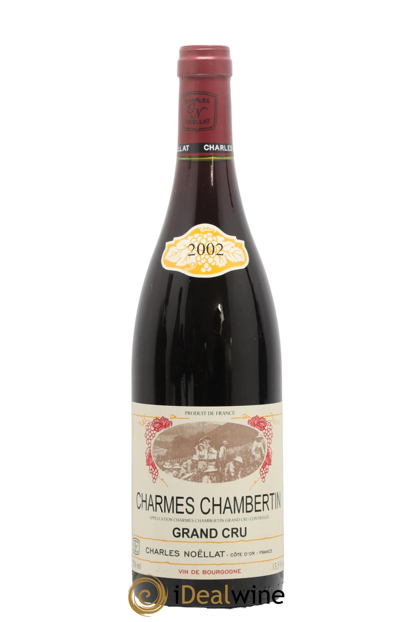 Charmes-Chambertin Grand Cru Charles Noëllat 2002 - Lot de 1 bouteille - 0