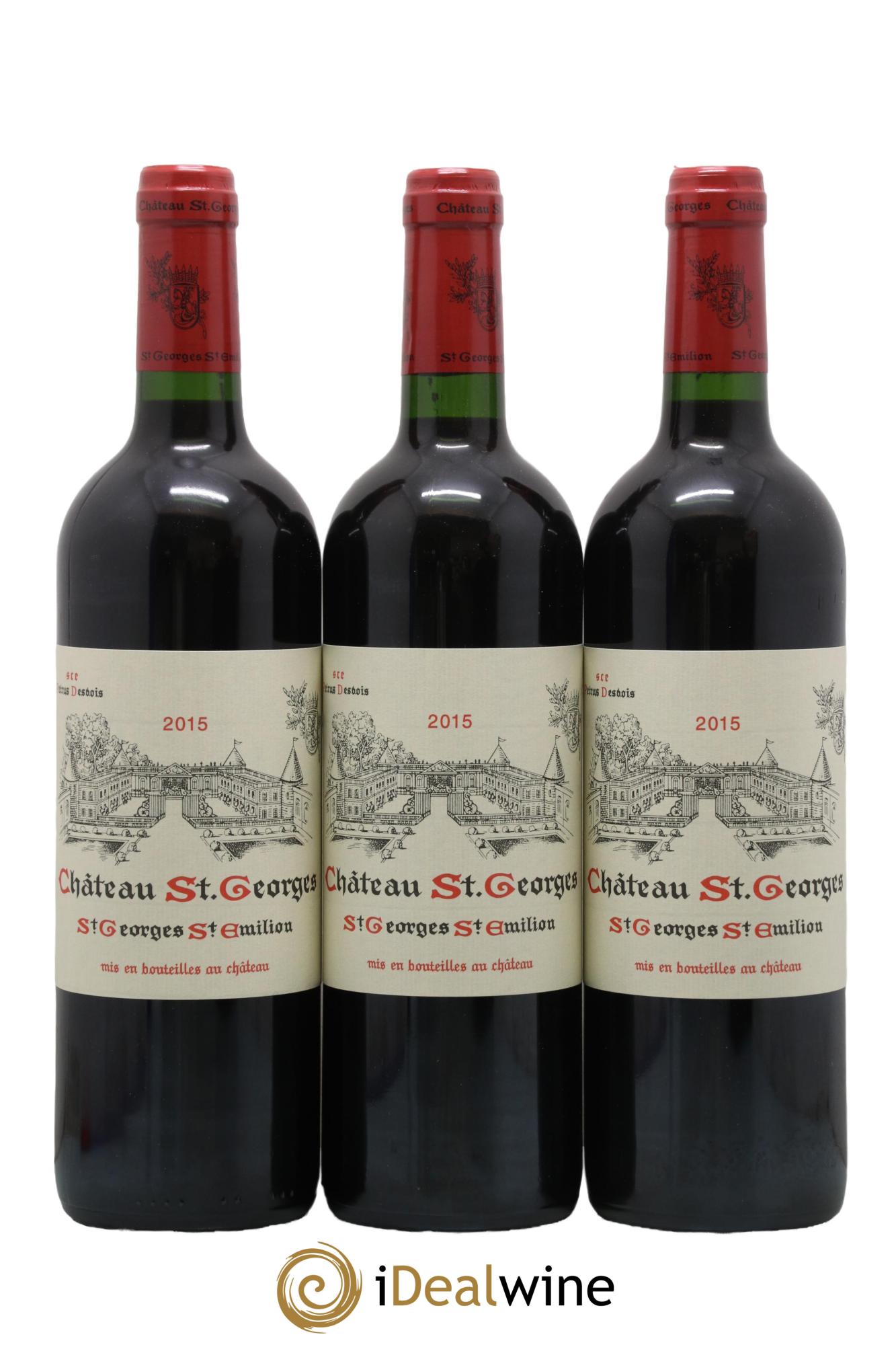 Château Saint-Georges 2015 - Lot de 3 bouteilles - 0