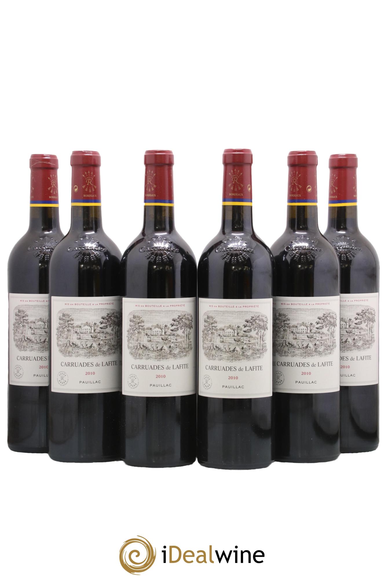 Carruades de Lafite Rothschild Second Vin 2010 - Lotto di 6 bottiglie - 0