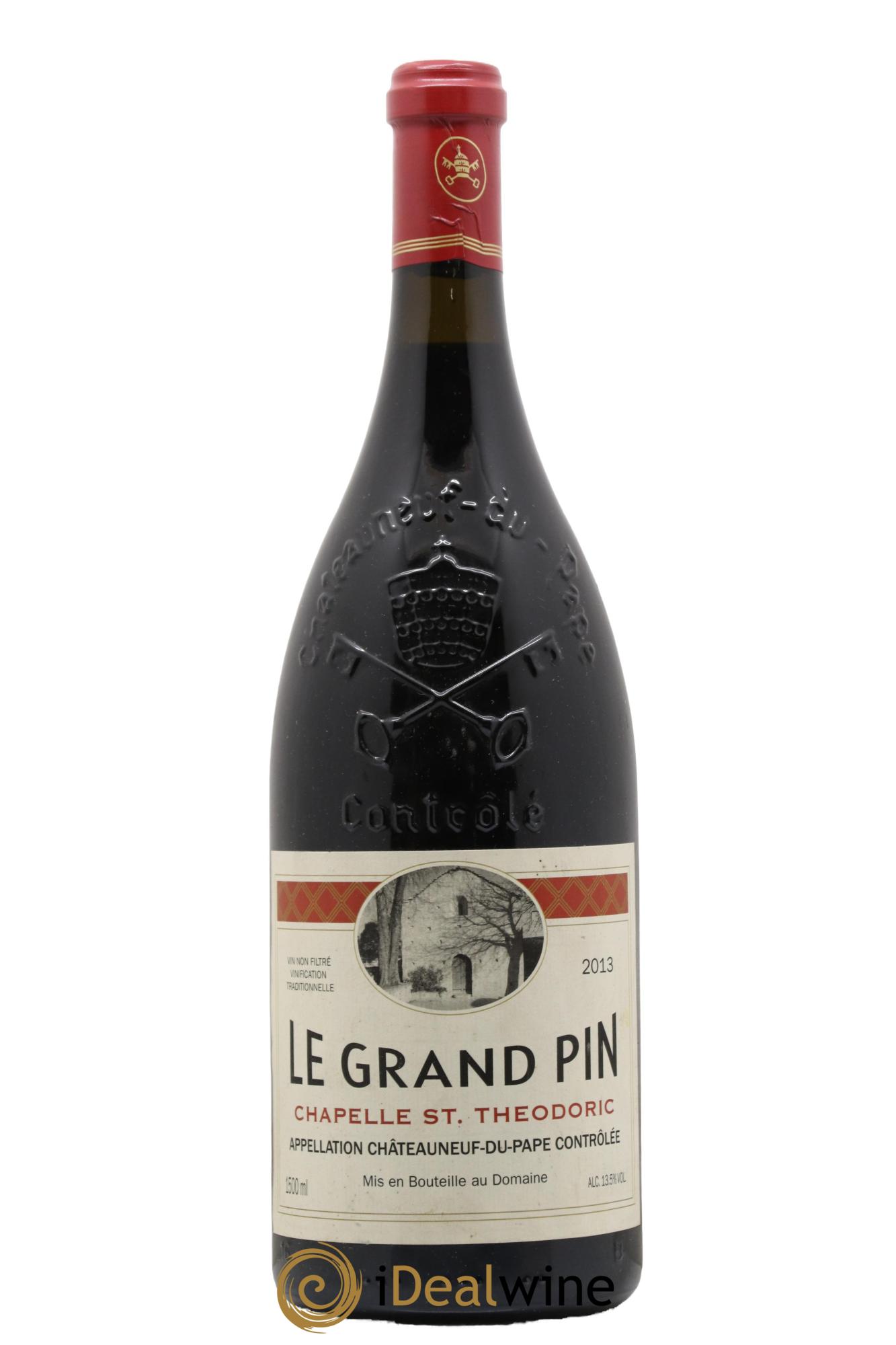 Châteauneuf-du-Pape Cuvée Le Grand Pin Chapelle Saint Theodoric 2013 - Lot de 1 magnum - 0
