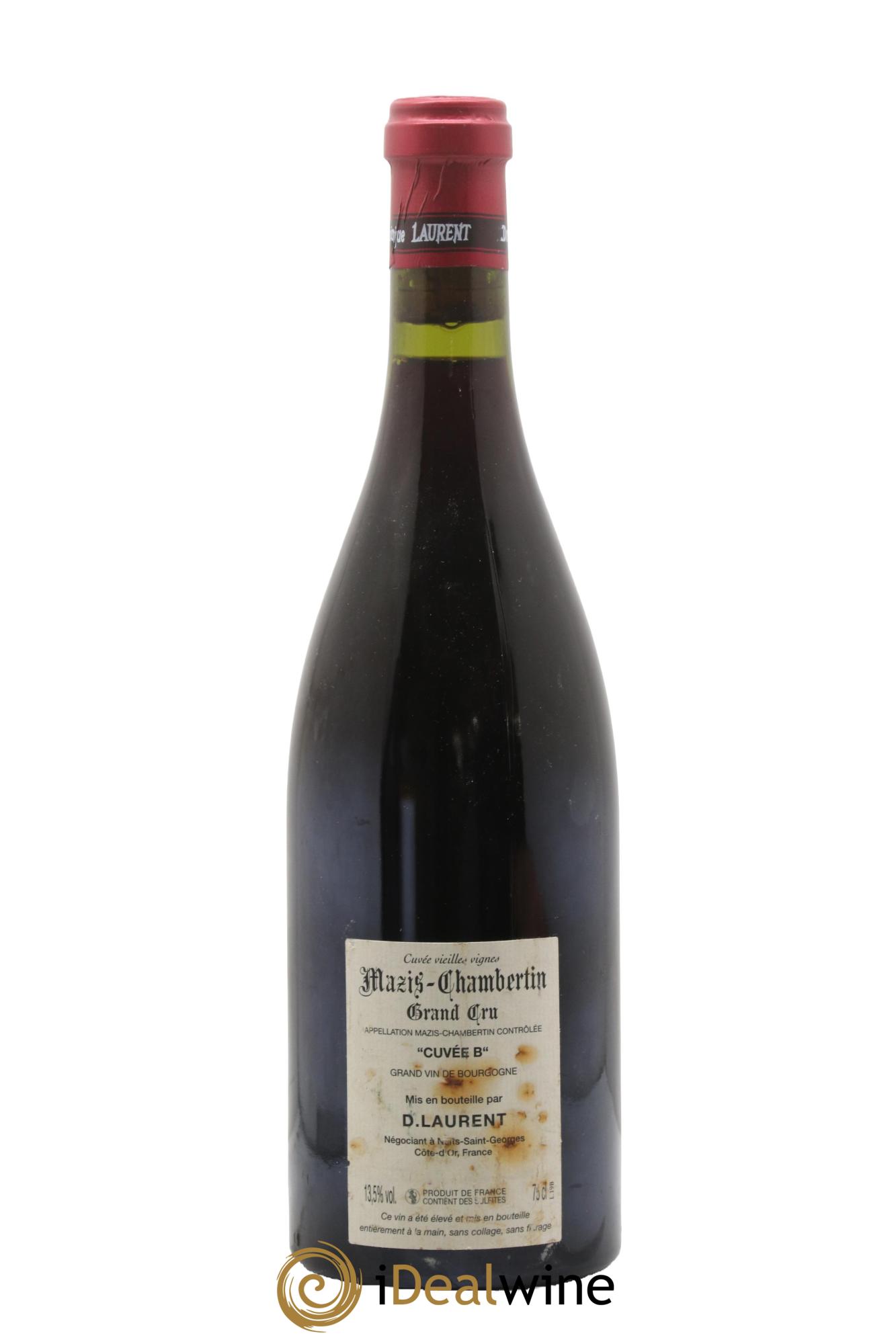Mazis-Chambertin Grand Cru Vieilles Vignes Cuvée B Dominique Laurent 2005 - Lotto di 1 bottiglia - 1
