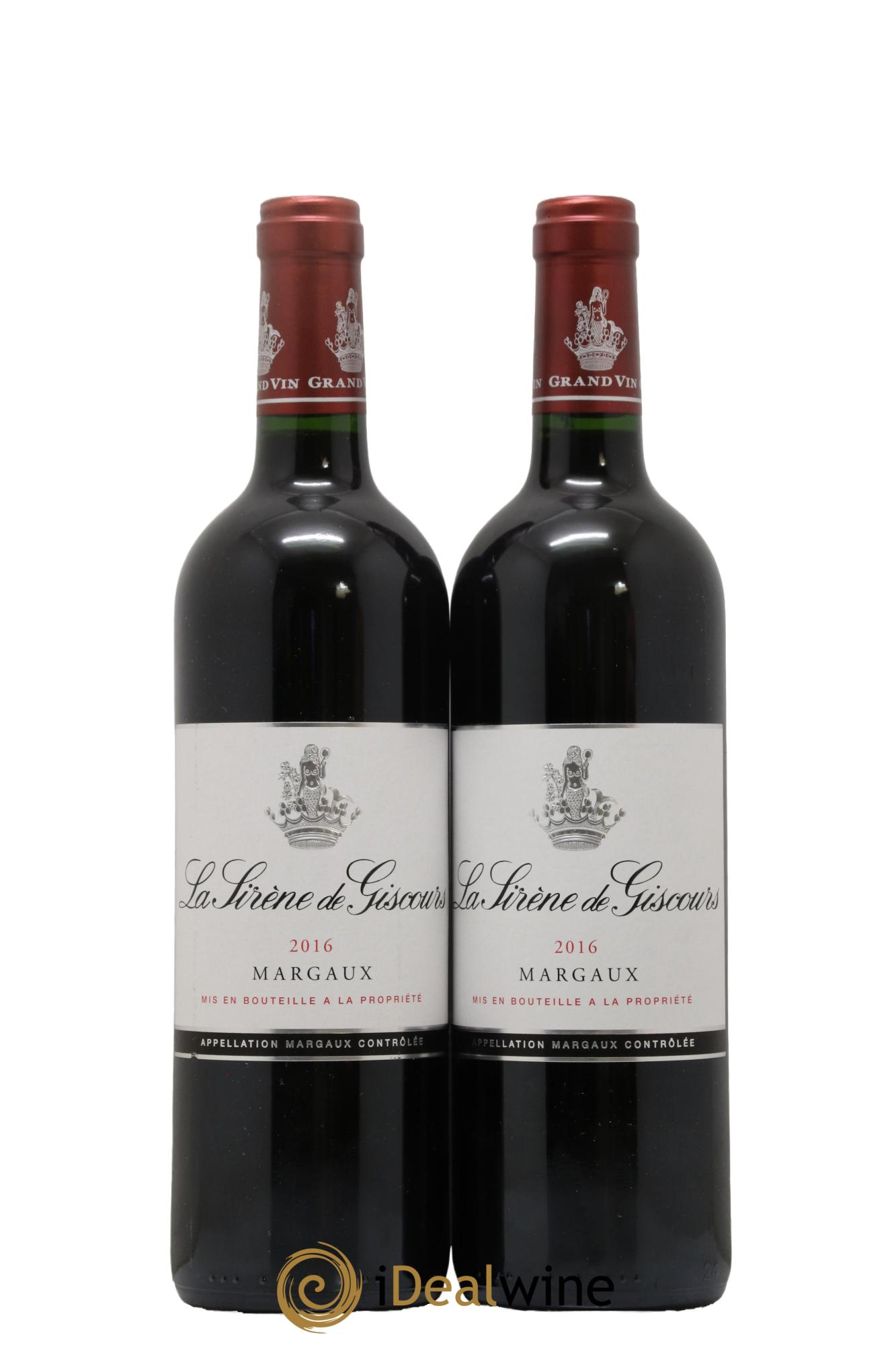 La Sirène de Giscours 2016 - Lot de 2 bouteilles - 0