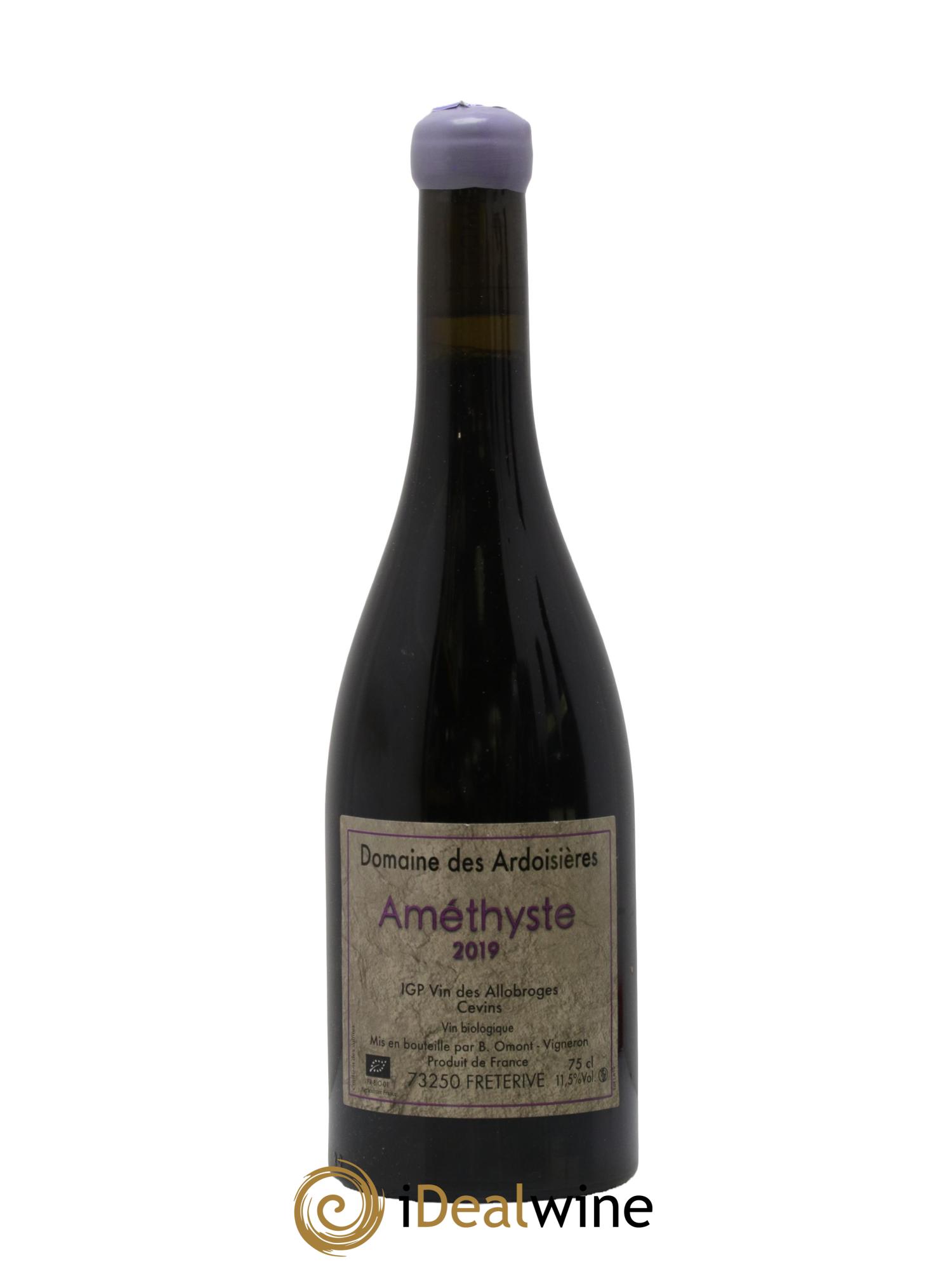 Vin des Allobroges Cevins Améthyste Ardoisières (Domaine des) 2019 - Lot de 1 bouteille - 0