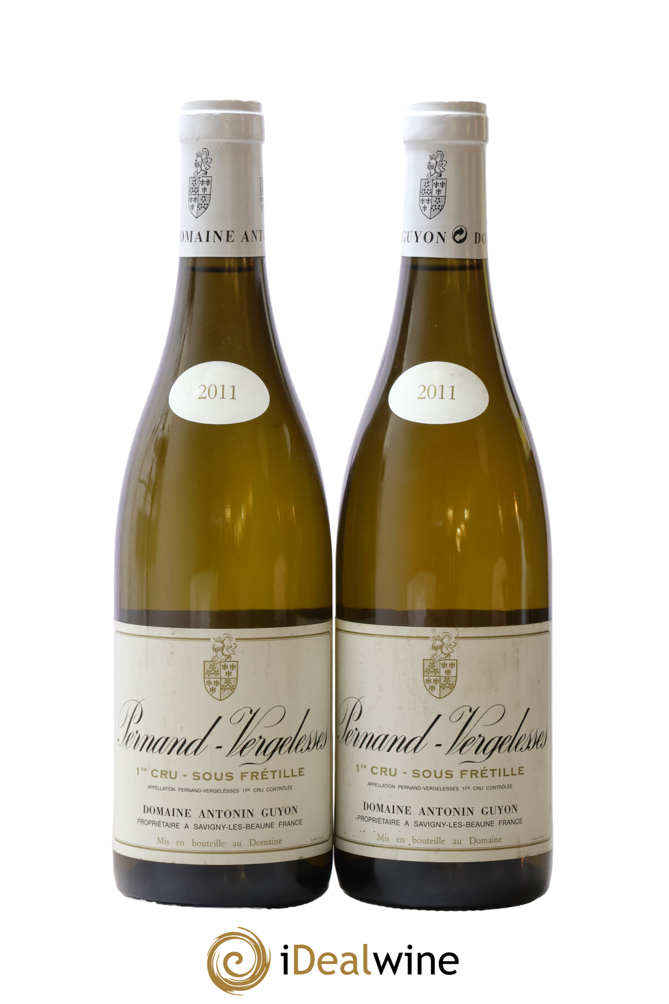 Pernand-Vergelesses 1er Cru Sous Frétille Antonin Guyon 2011 - Posten von 2 Flaschen - 0