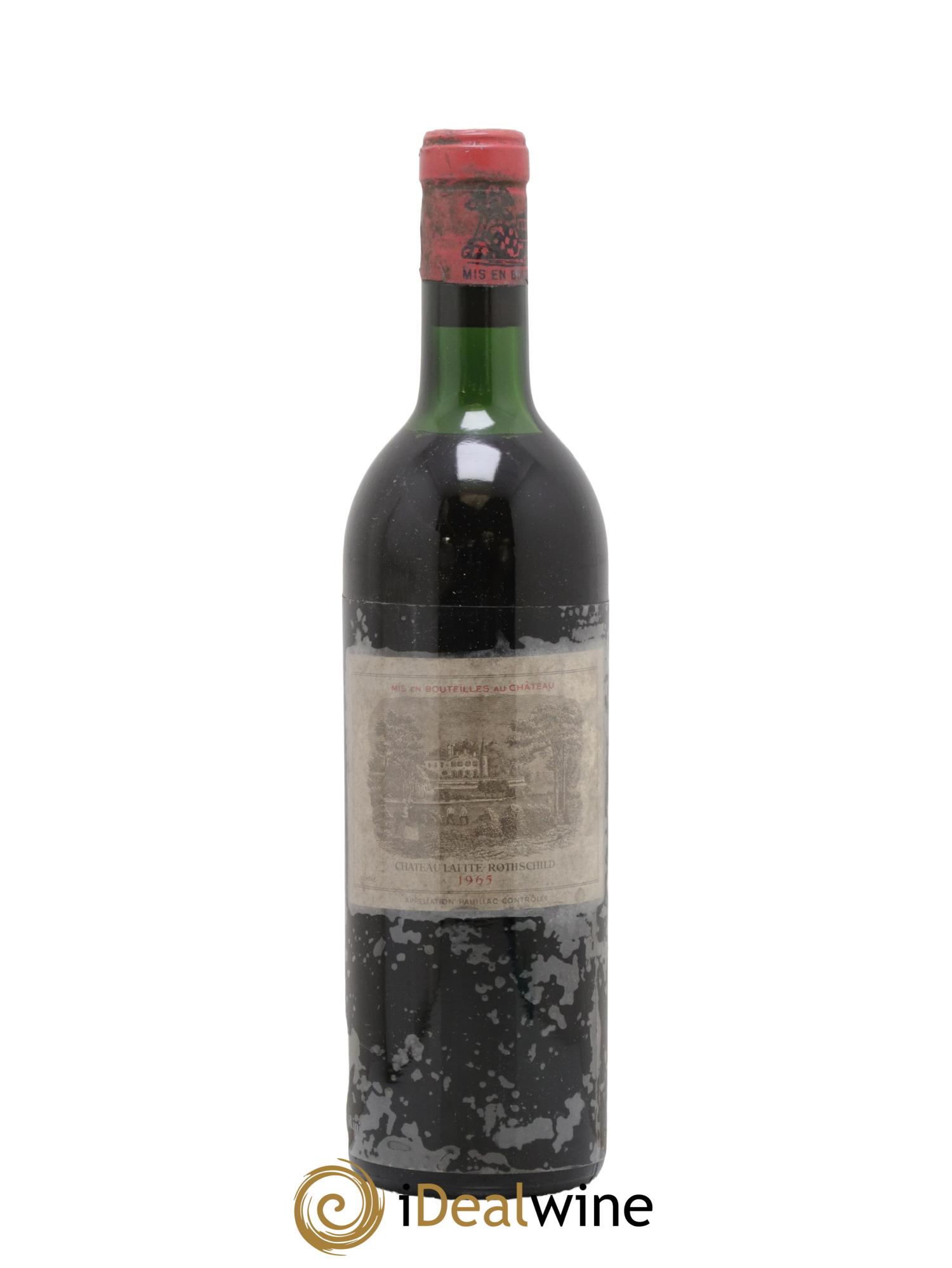 Château Lafite Rothschild 1er Grand Cru Classé 1965 - Lot de 1 bouteille - 0