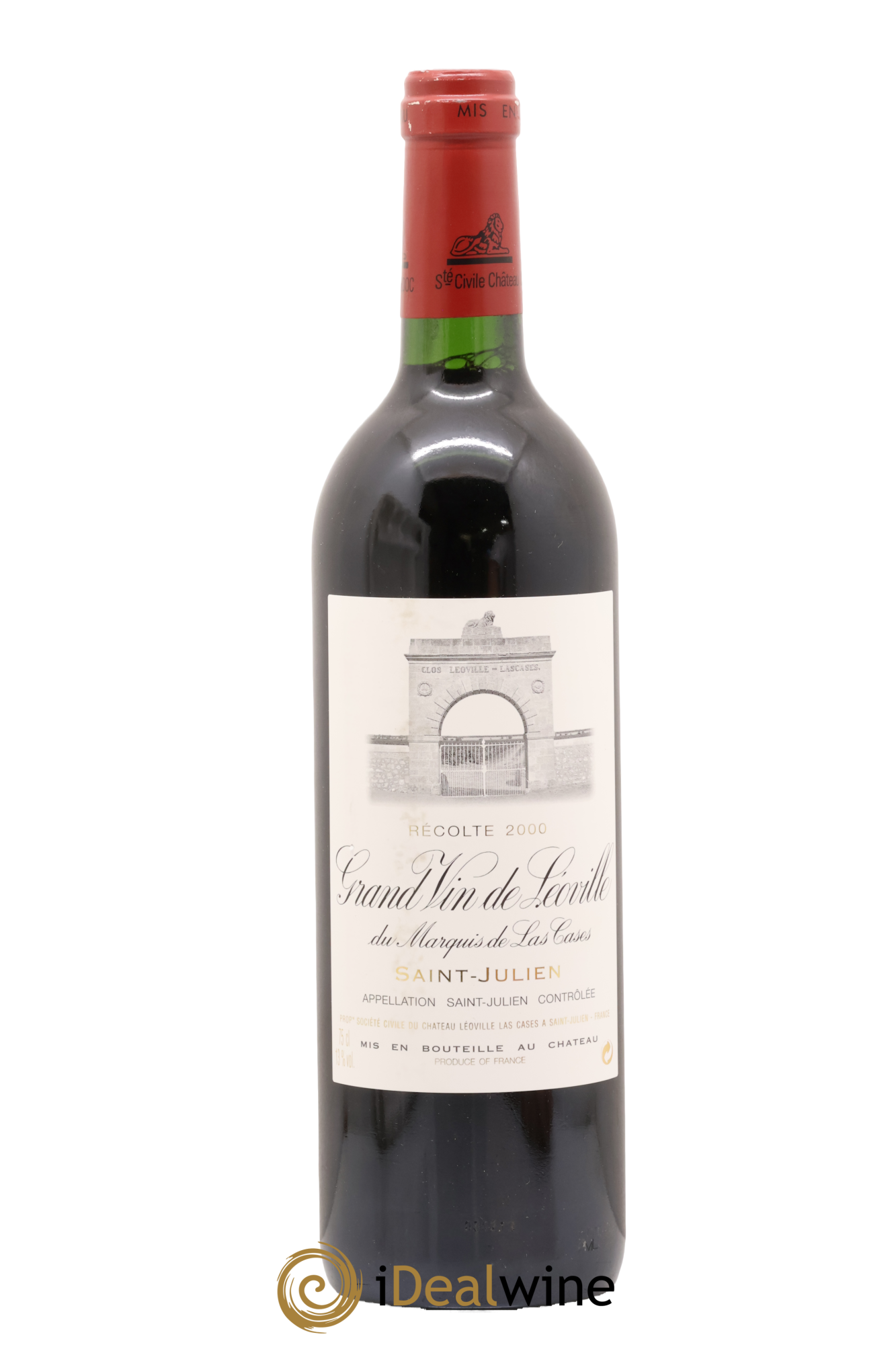 Château Léoville Las Cases 2ème Grand Cru Classé 2000 - Lot de 1 bouteille - 0