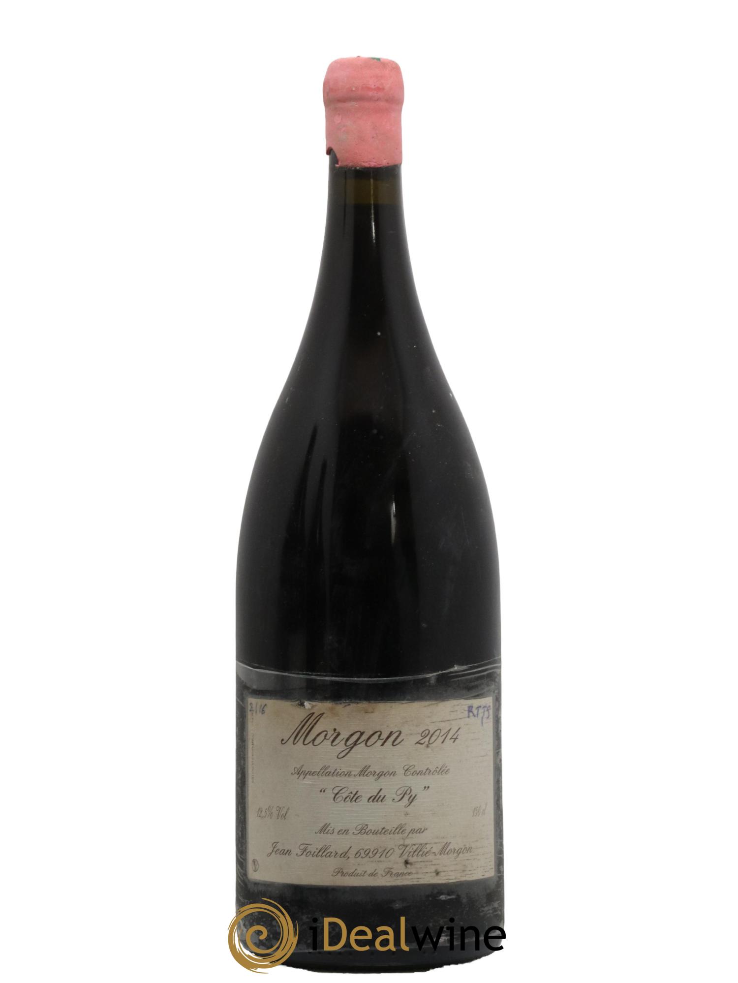 Morgon Côte du Py Jean Foillard 2014 - Posten von 1 Magnum - 0
