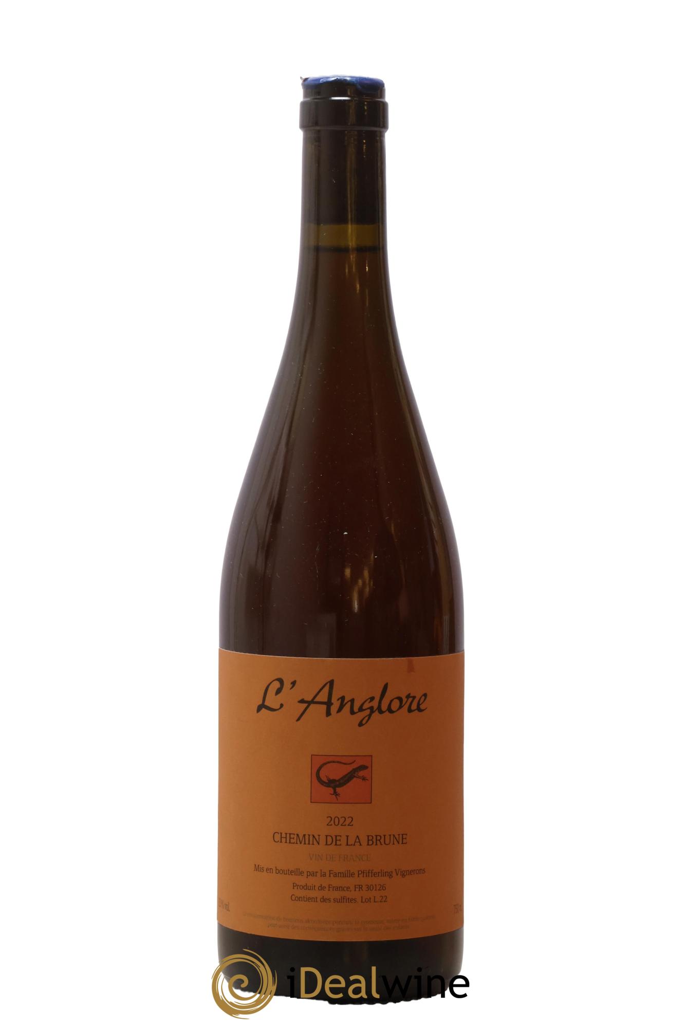Vin de France Chemin de la brune L'Anglore 2022 - Lot de 1 bouteille - 0
